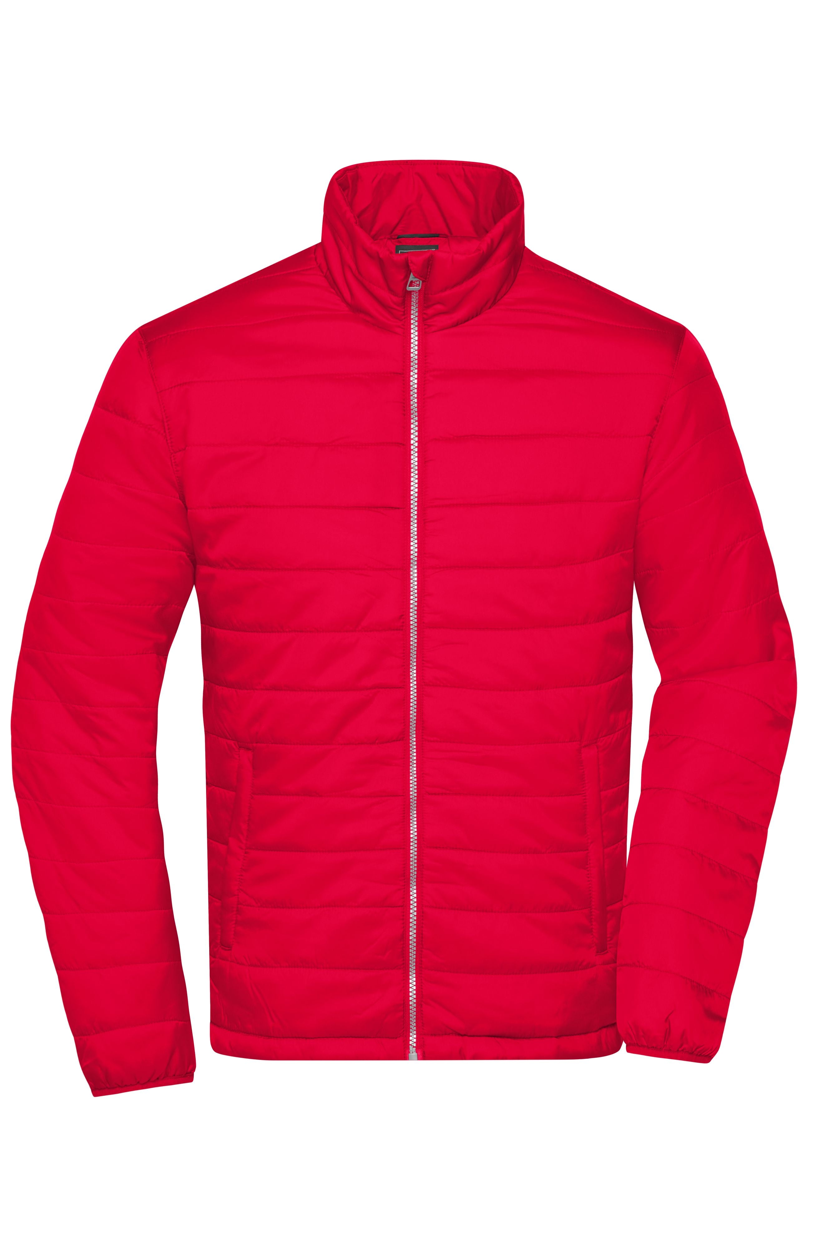 JN1120 - Men's Padded Jacket in red Größe S von Daiber