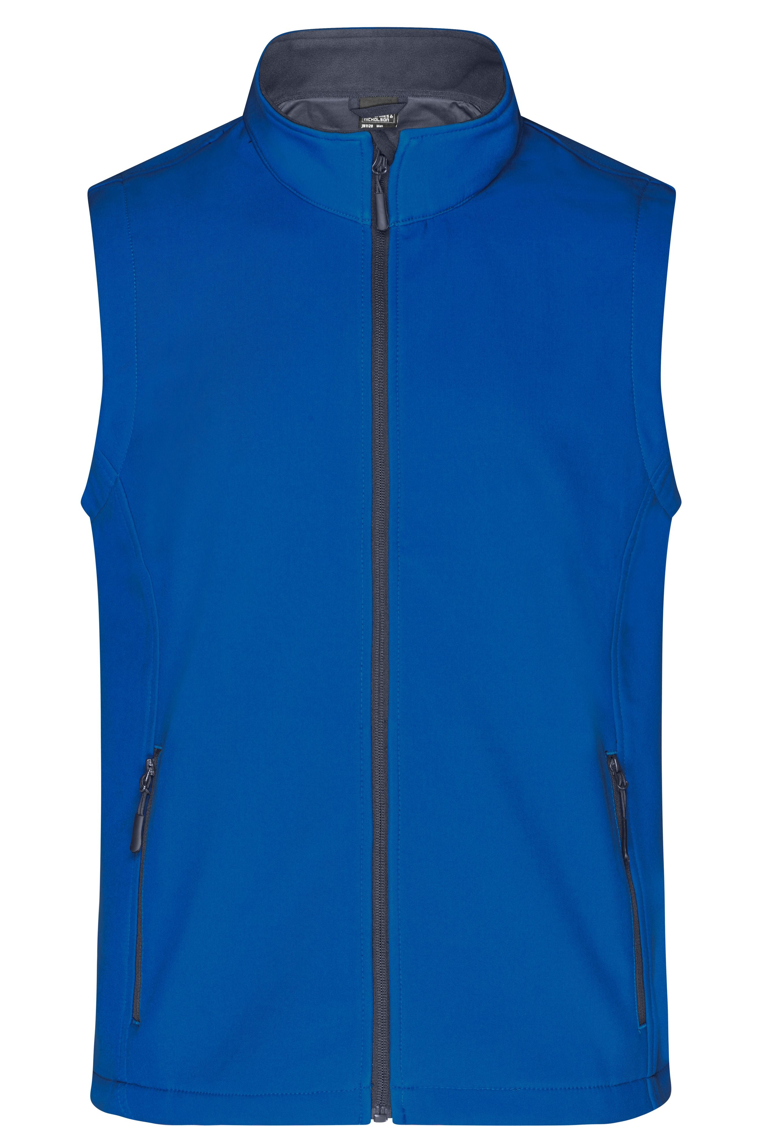 JN1128 - Men's Promo Softshell Vest in nautic-blue/navy Größe S von Daiber