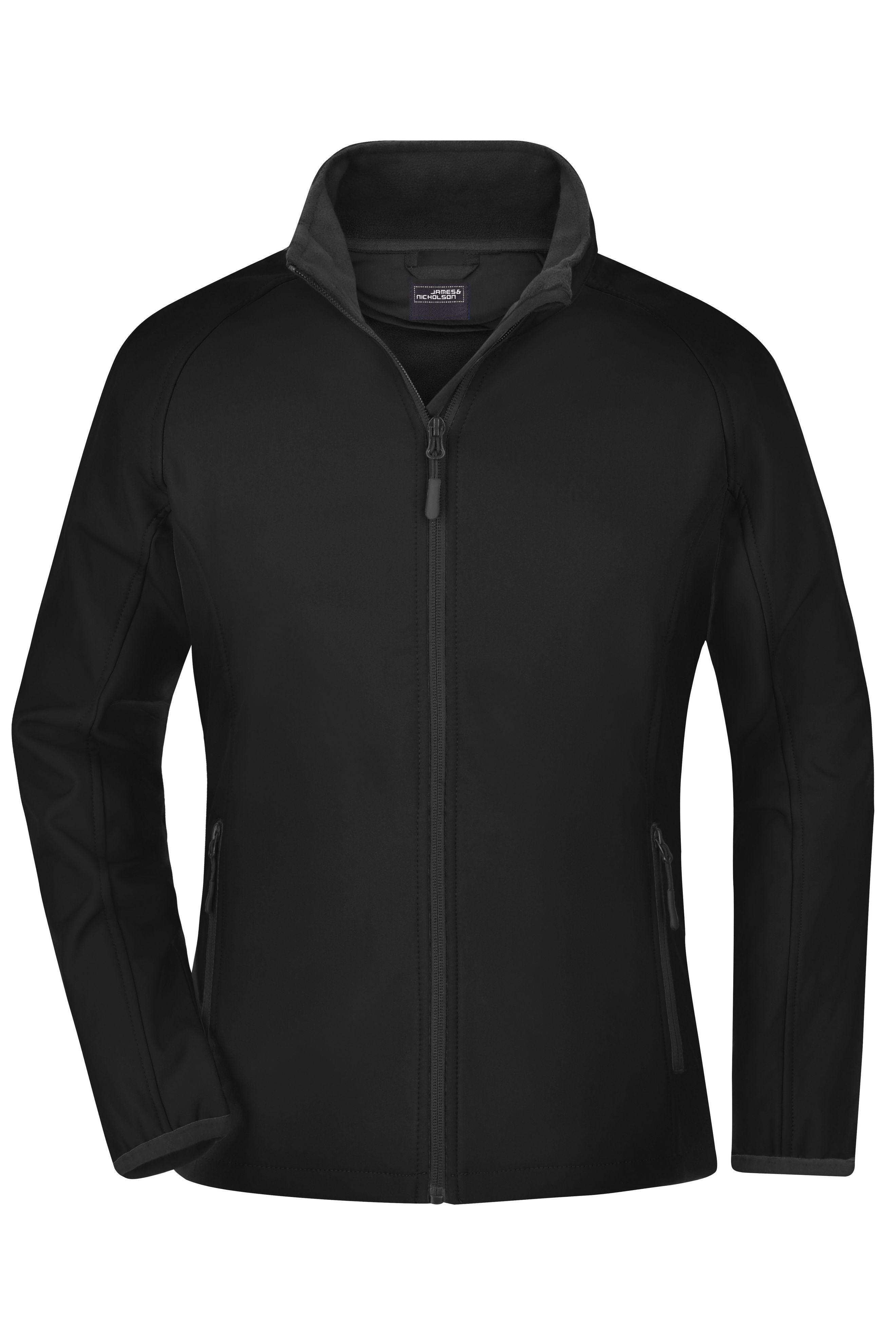 JN1129 - Ladies' Promo Softshell Jacket in black/black Größe S von Daiber