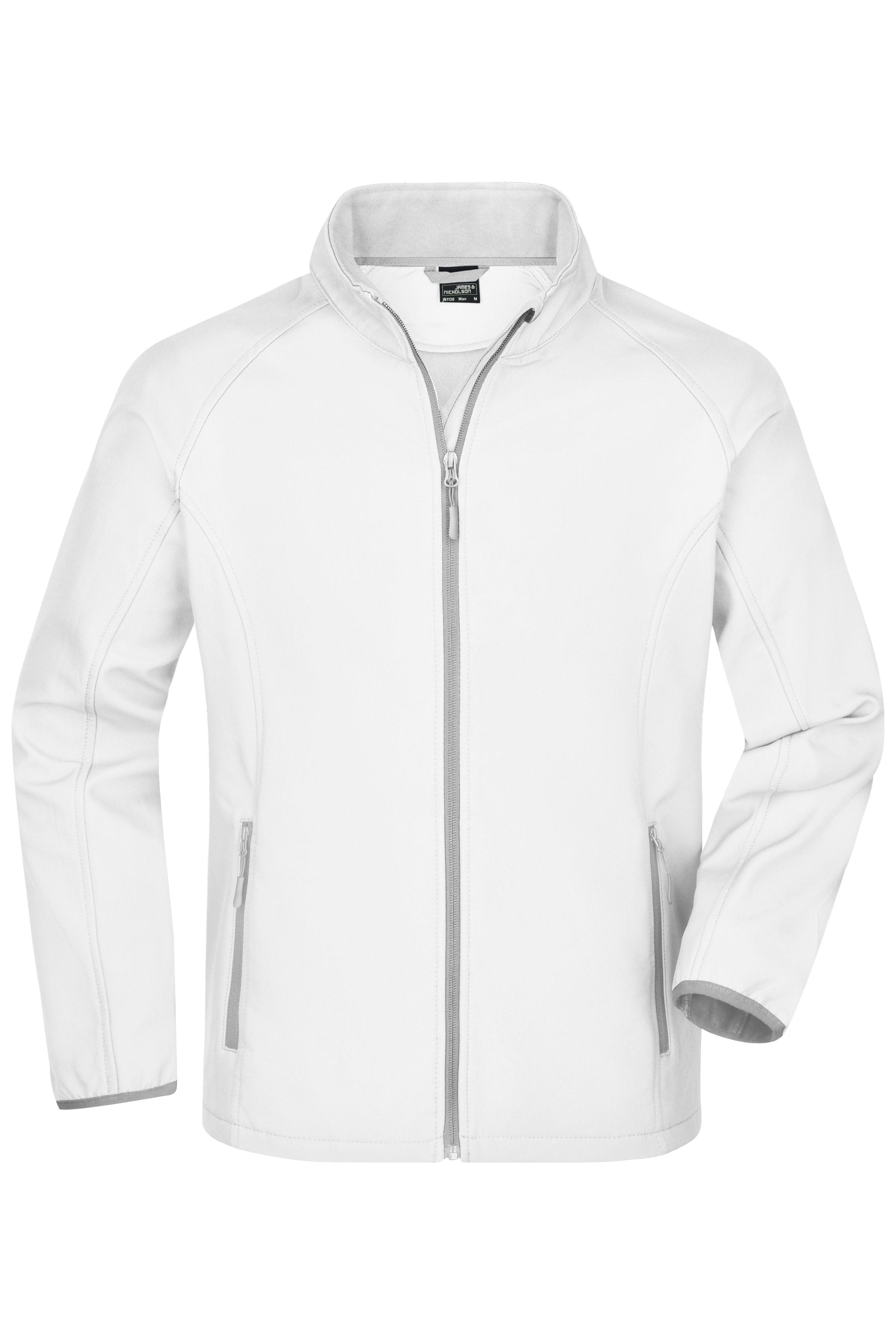 JN1130 - Men's Promo Softshell Jacket in white/white Größe S von Daiber