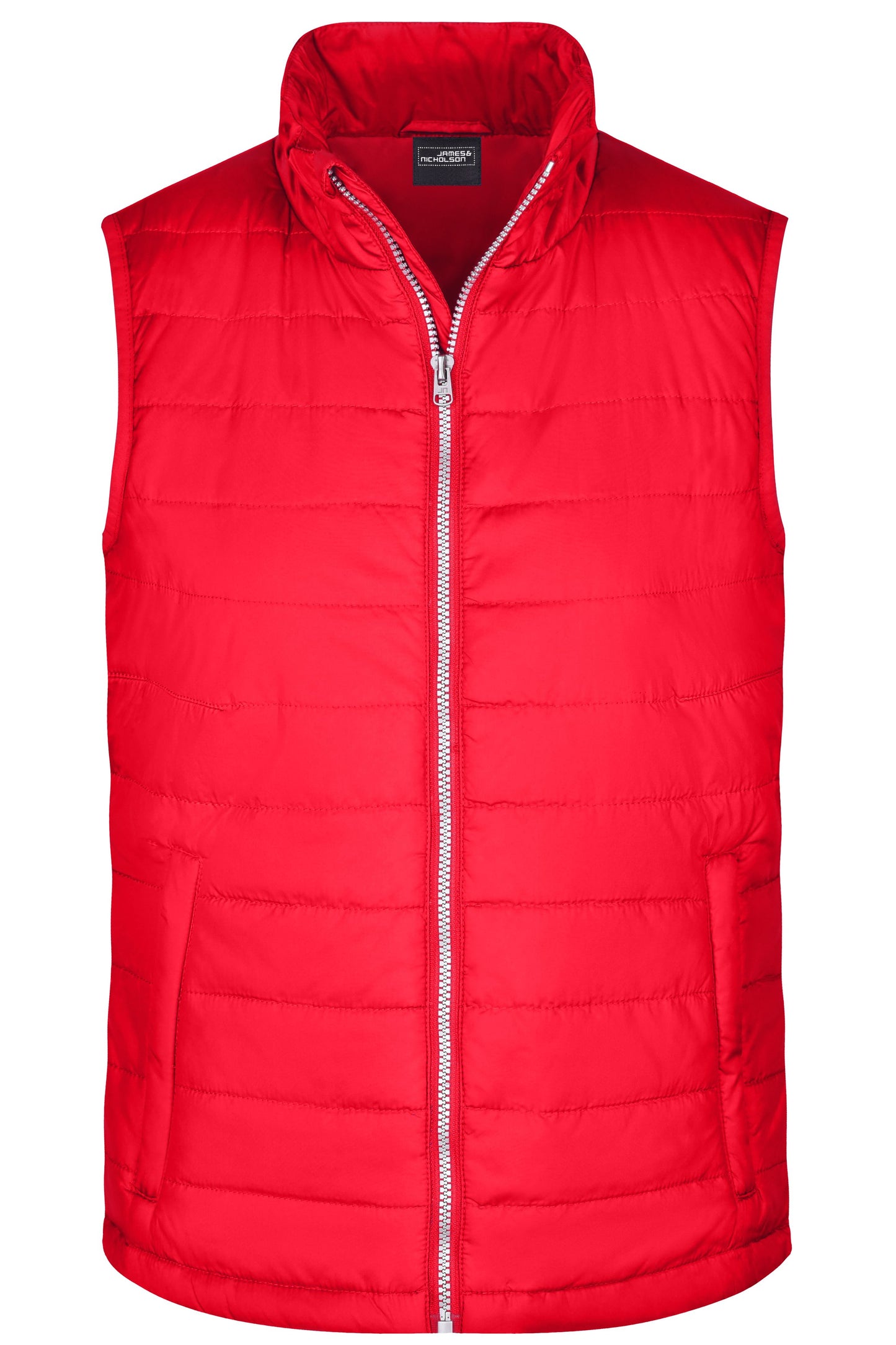 JN1136 - Men's Padded Vest in red Größe S von Daiber
