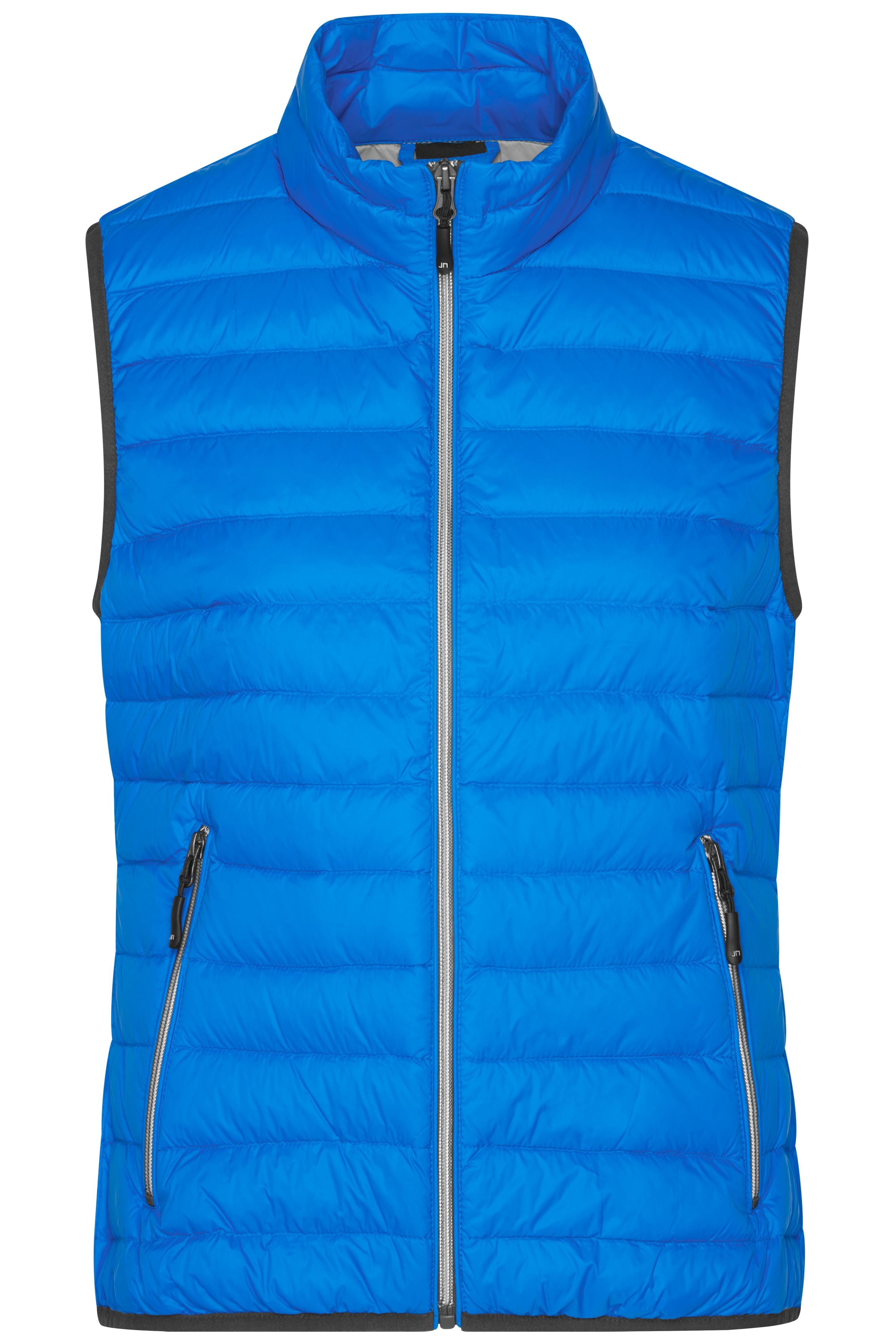 JN1137 - Ladies' Down Vest in cobalt/silver Größe S von Daiber