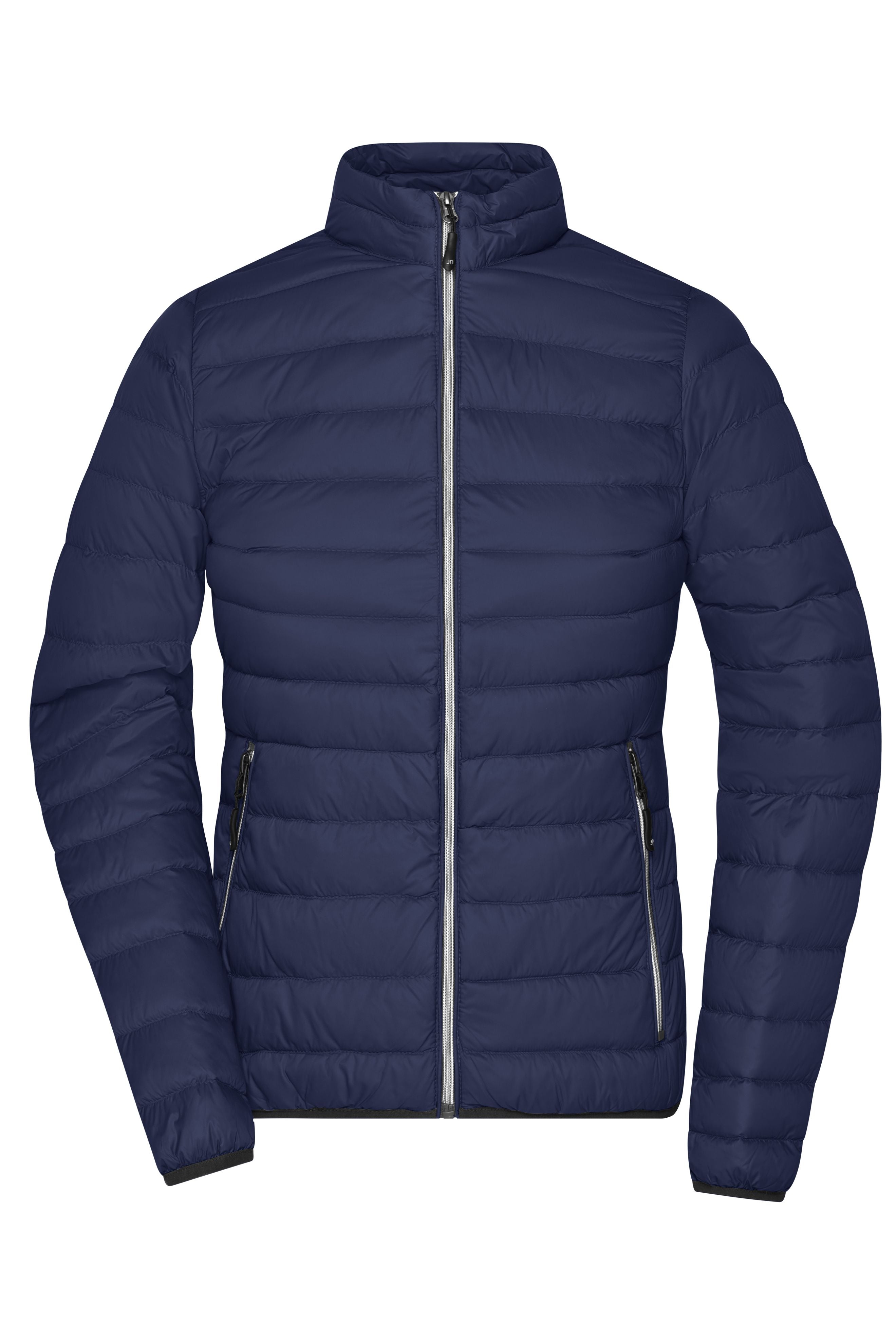 JN1139 - Ladies' Down Jacket in navy/silver Größe S von Daiber