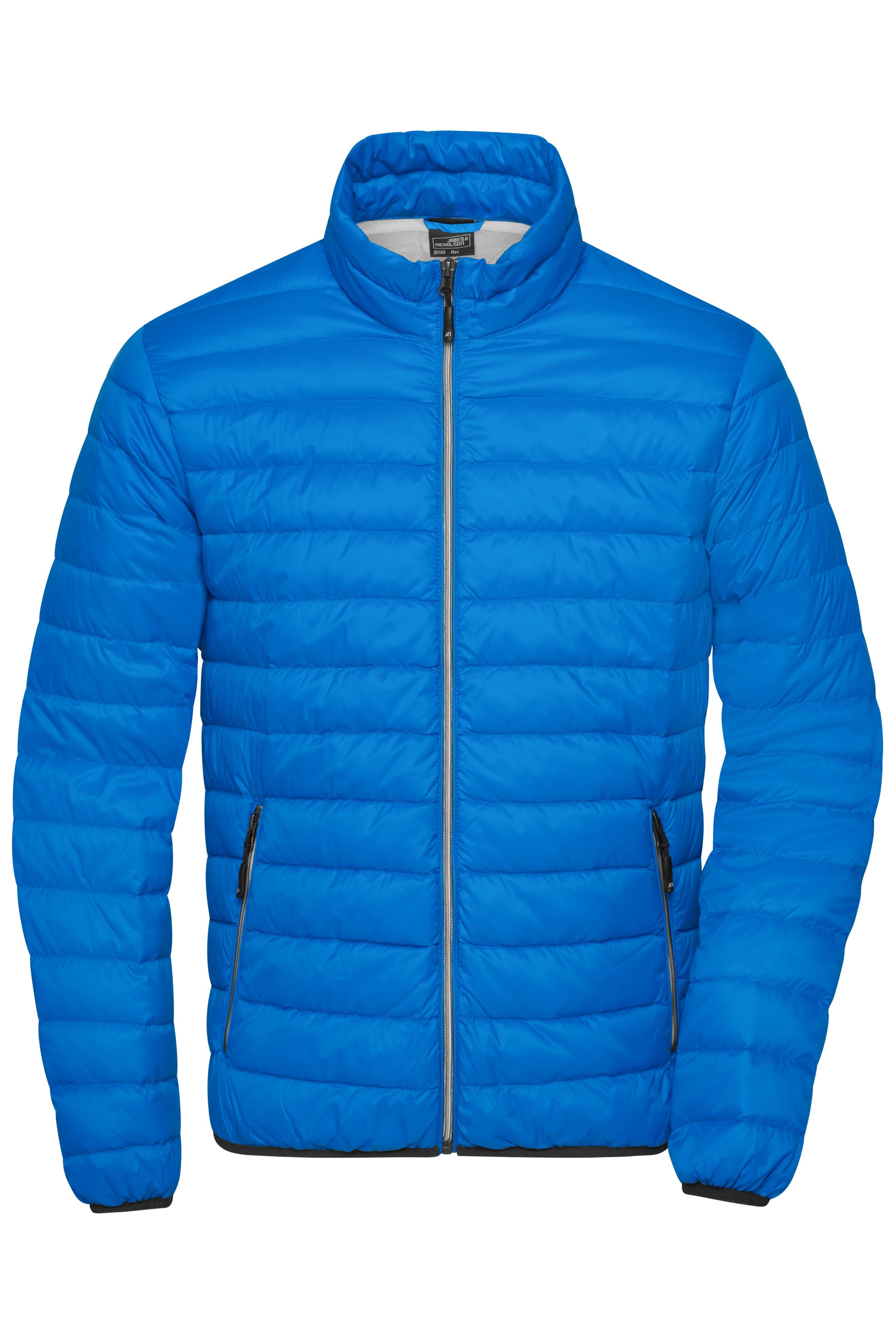 JN1140 - Men's Down Jacket in cobalt/silver Größe S von Daiber