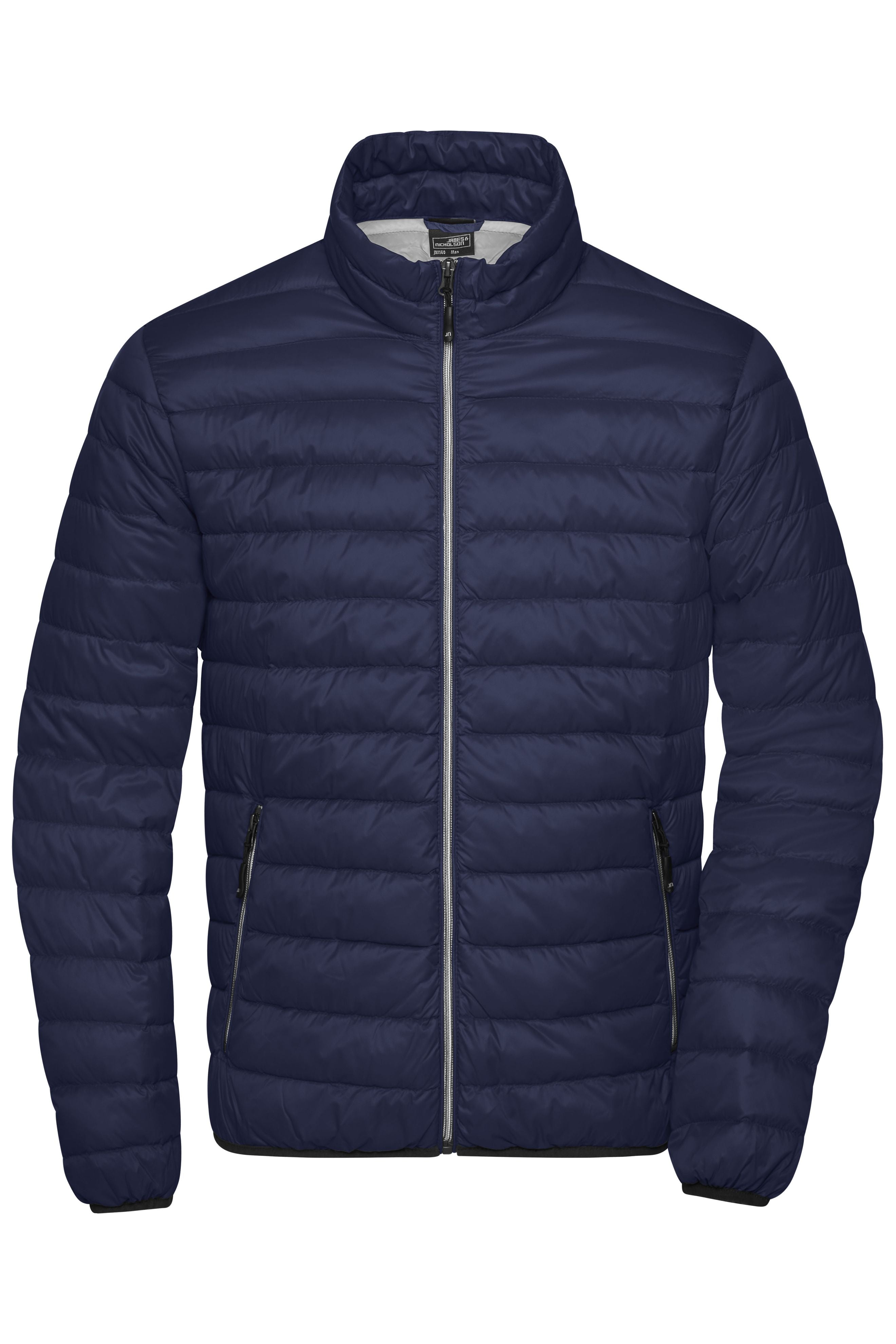 JN1140 - Men's Down Jacket in navy/silver Größe S von Daiber