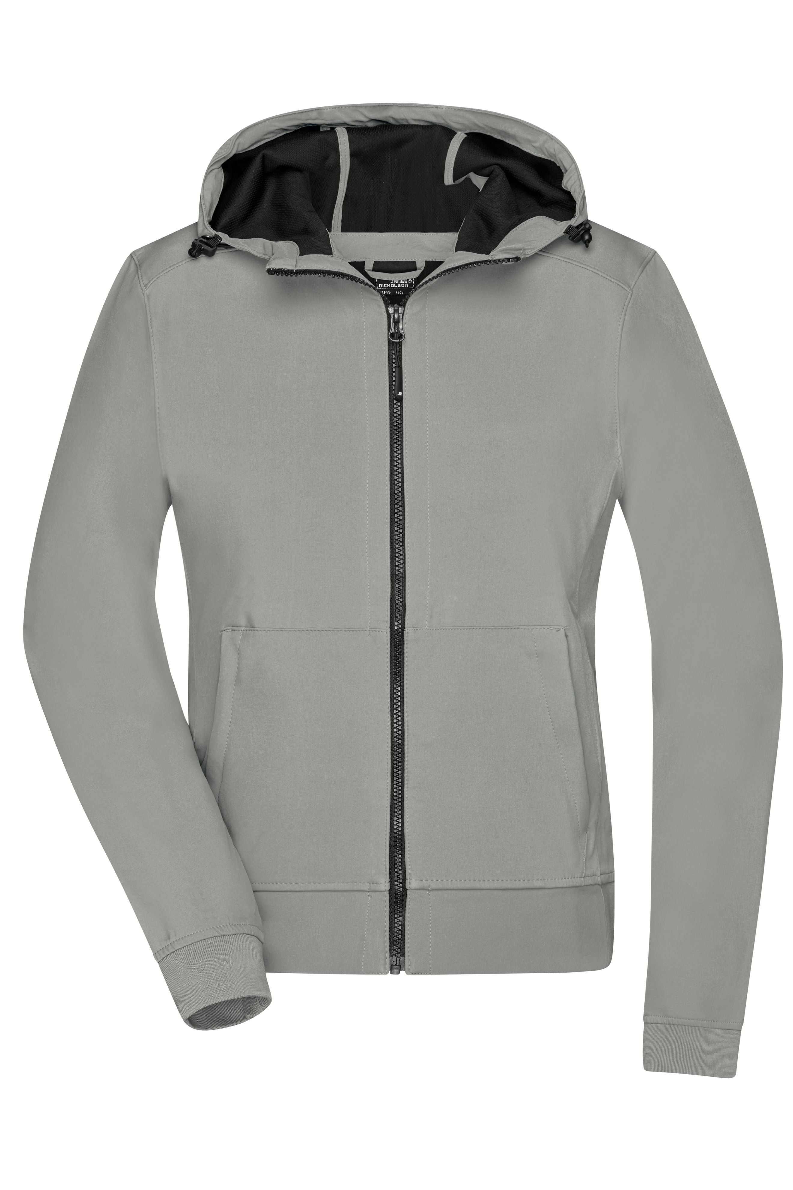 Ladies' Hooded Softshell Jacket