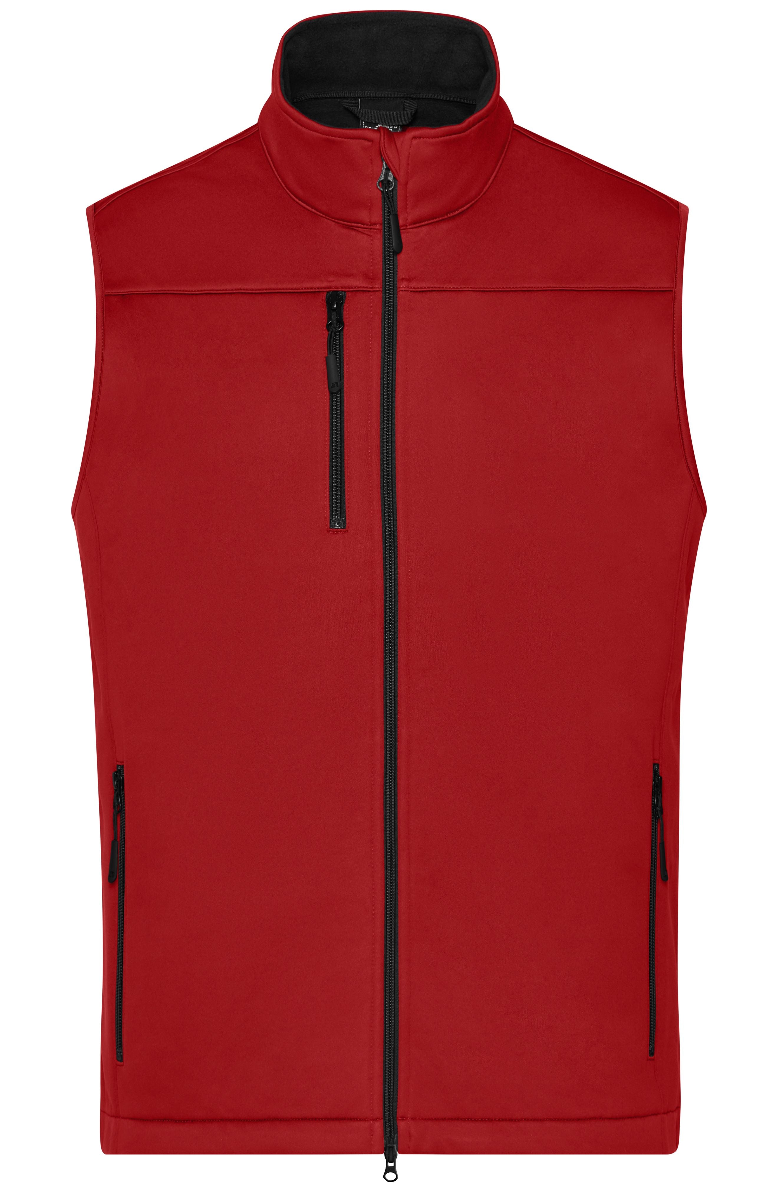 JN1170 - Men's Softshell Vest in red Größe S von Daiber