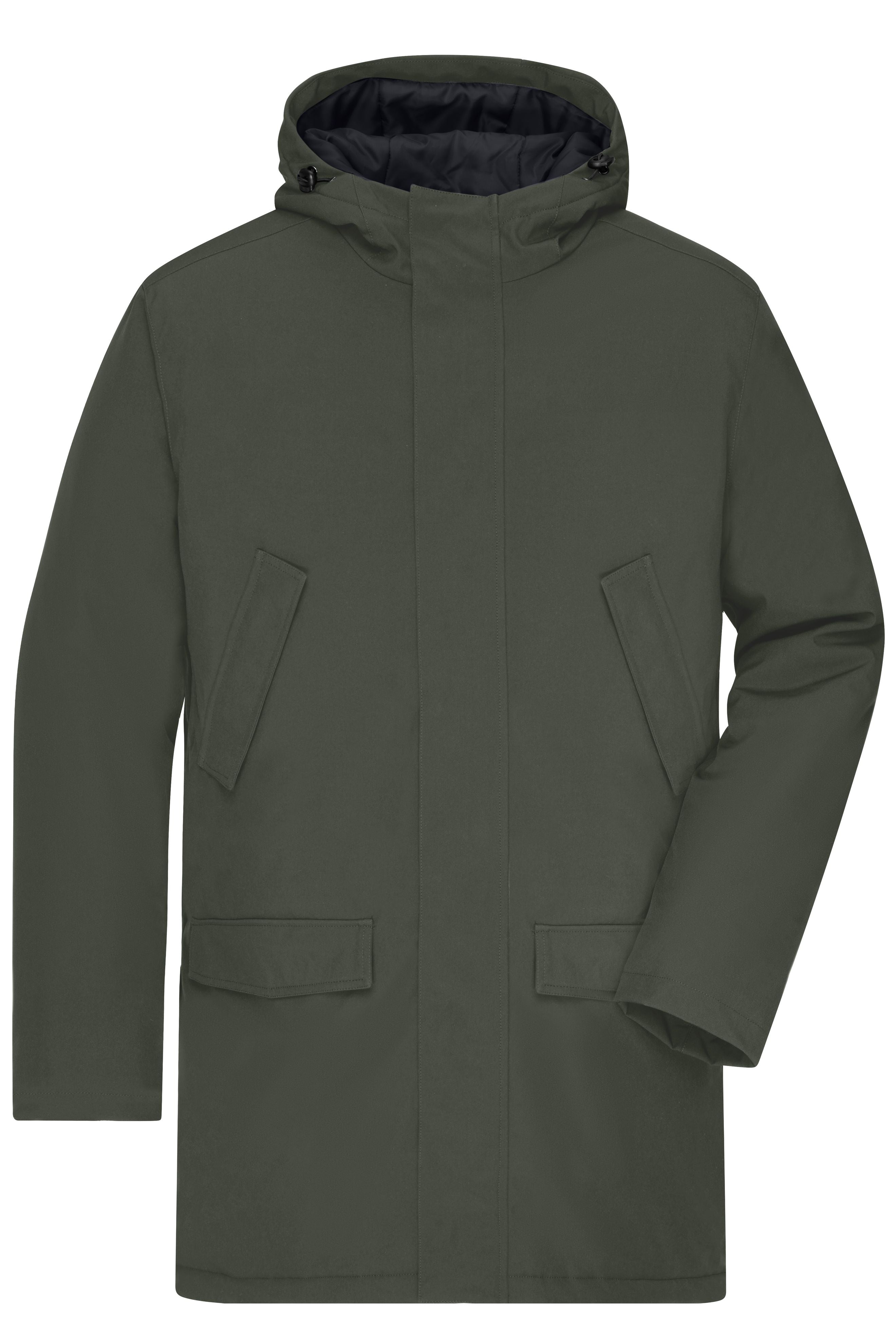 JN1176 - Men's Business Parka in olive-green Größe S von Daiber