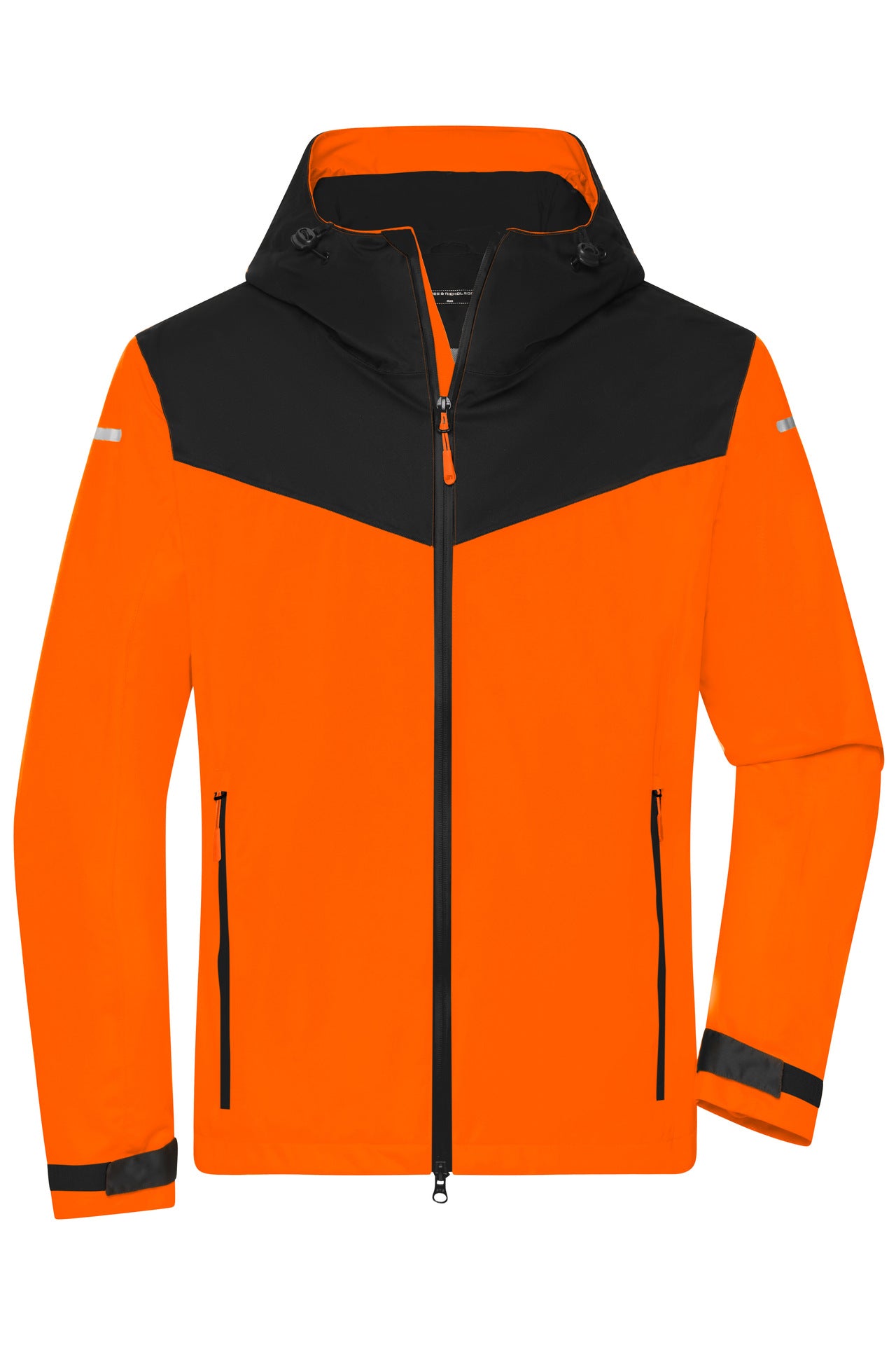 JN1180 - Men's Allweather Jacket in neon-orange/black Größe S von Daiber