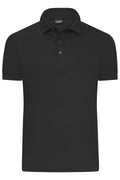 JN1300 - Men's Mercerised Polo in black Größe S von Daiber