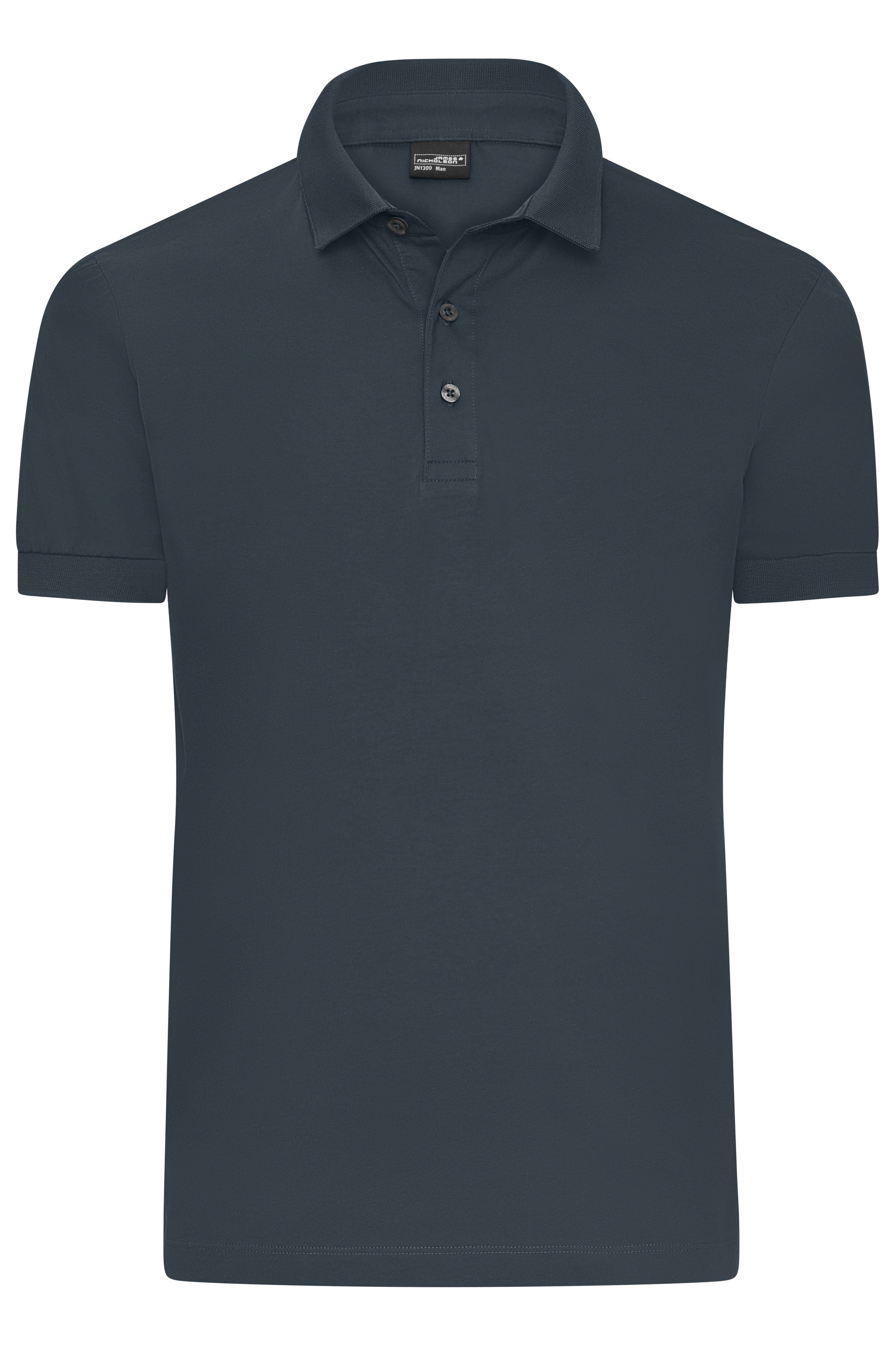 JN1300 - Men's Mercerised Polo in graphite Größe S von Daiber
