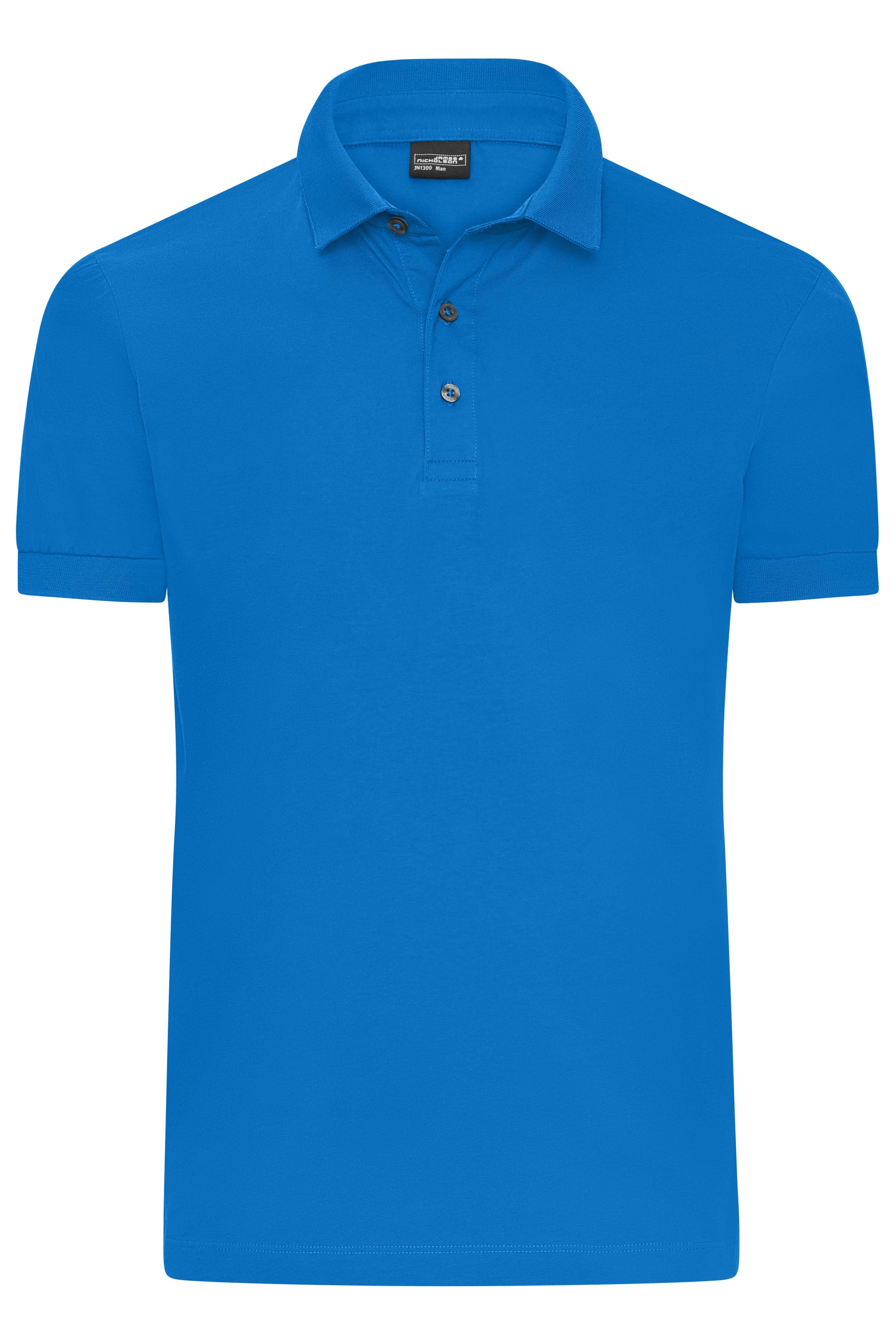 JN1300 - Men's Mercerised Polo in riviera Größe S von Daiber