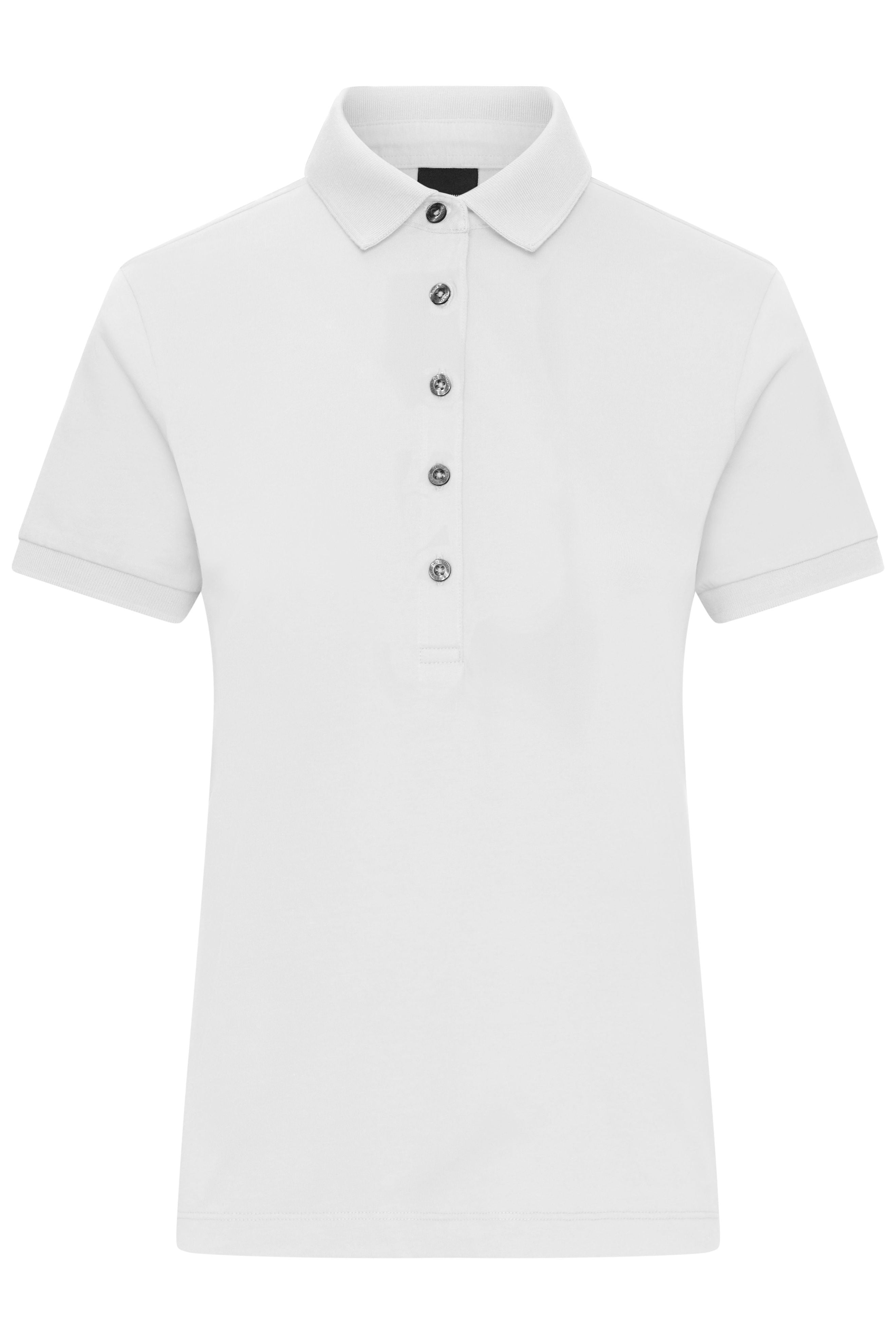 JN1301 - Ladies' Mercerised Polo in white Größe XS von Daiber
