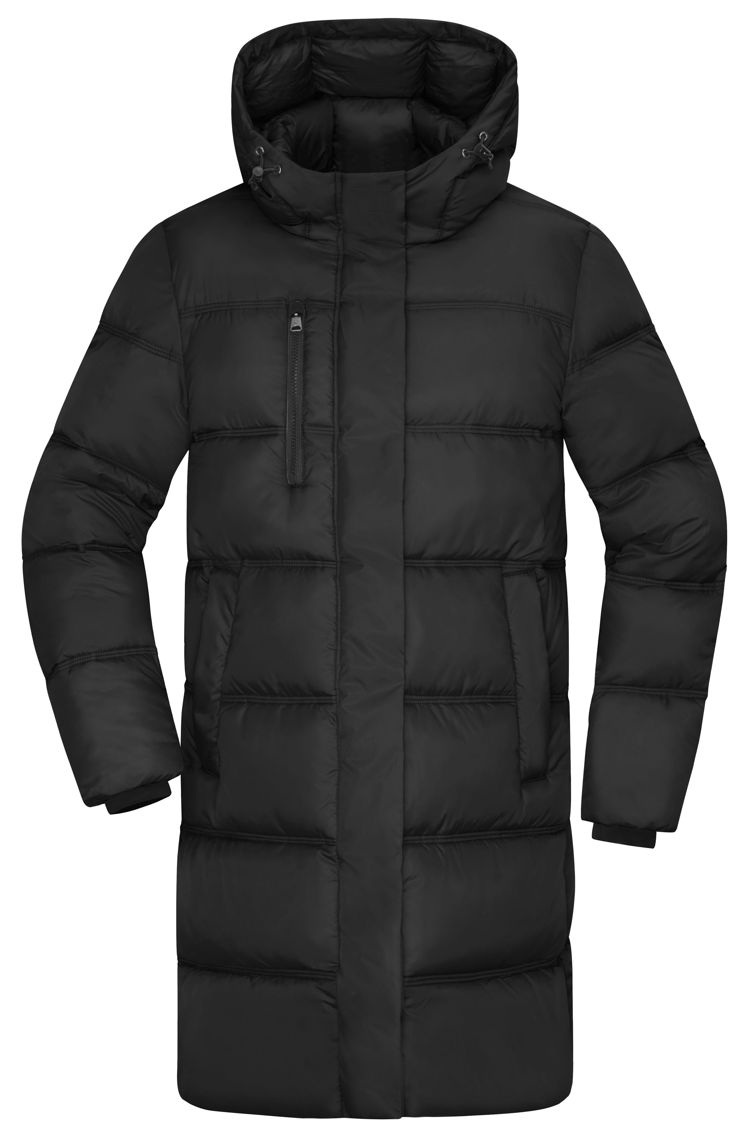 JN1367 - Ladies' Winter Short Coat in black Größe XS von Daiber