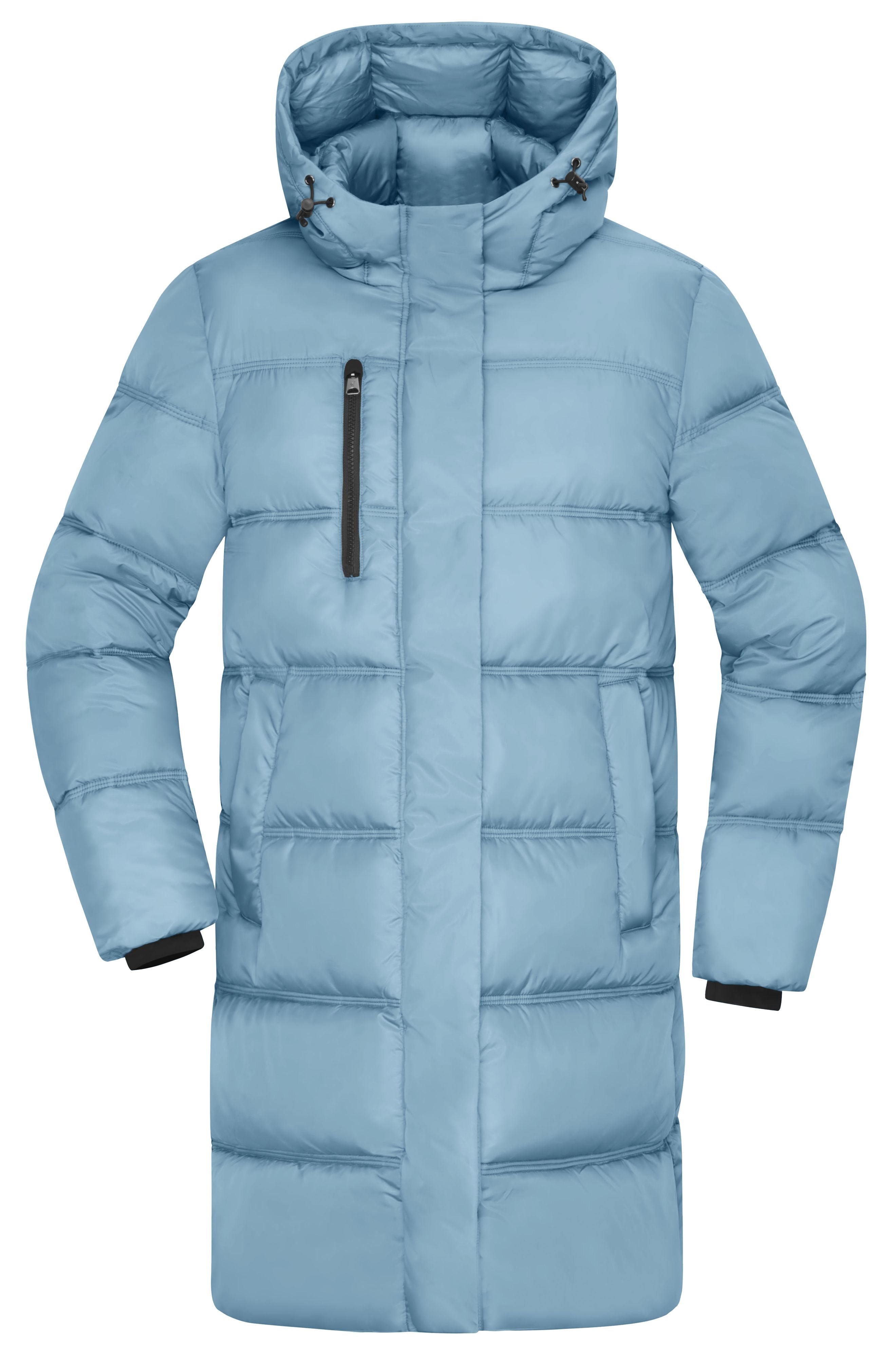 JN1367 - Ladies' Winter Short Coat in milky-blue Größe XS von Daiber