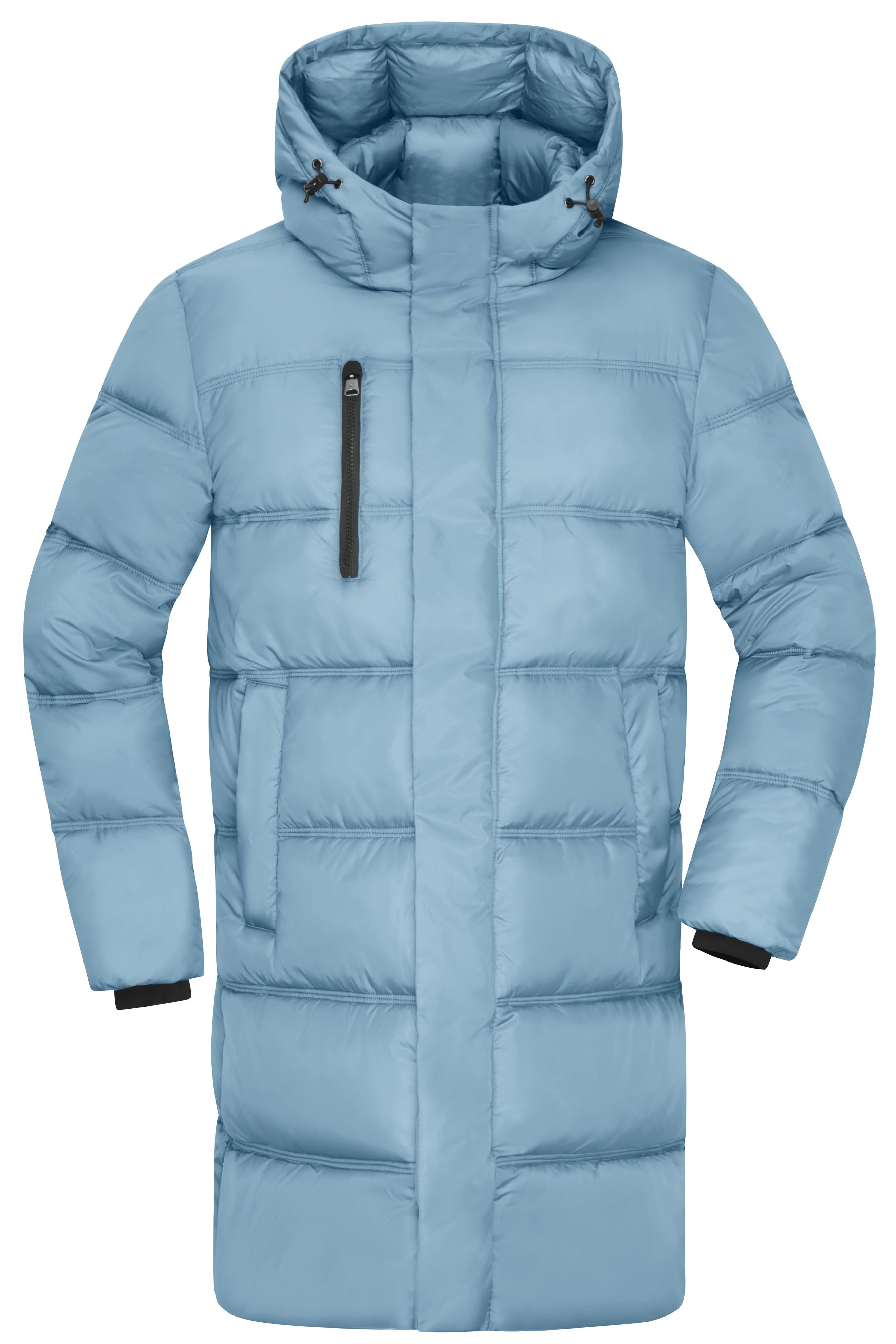 JN1368 - Men's Winter Short Coat in milky-blue Größe S von Daiber