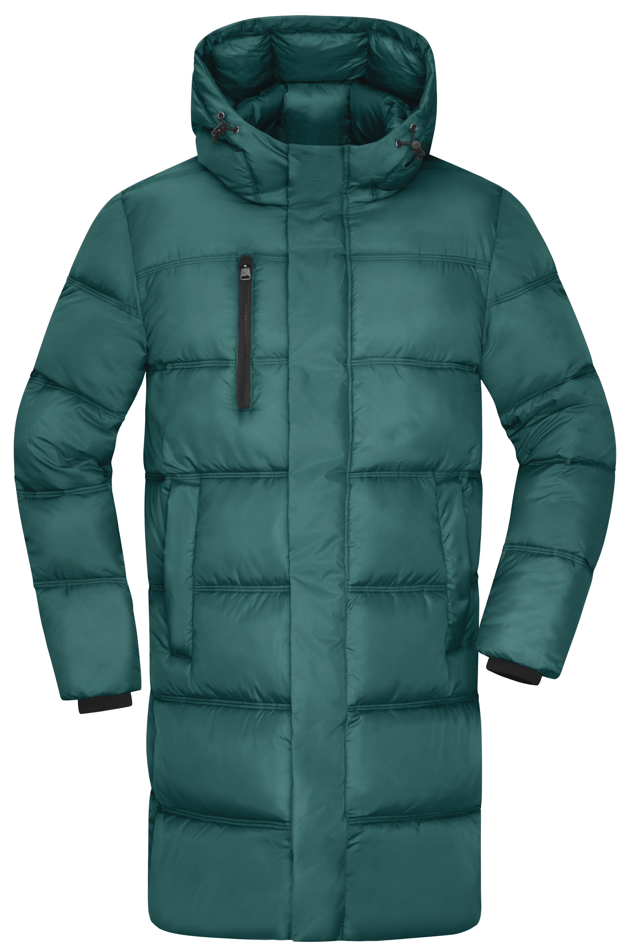 JN1368 - Men's Winter Short Coat in smoky-green Größe S von Daiber