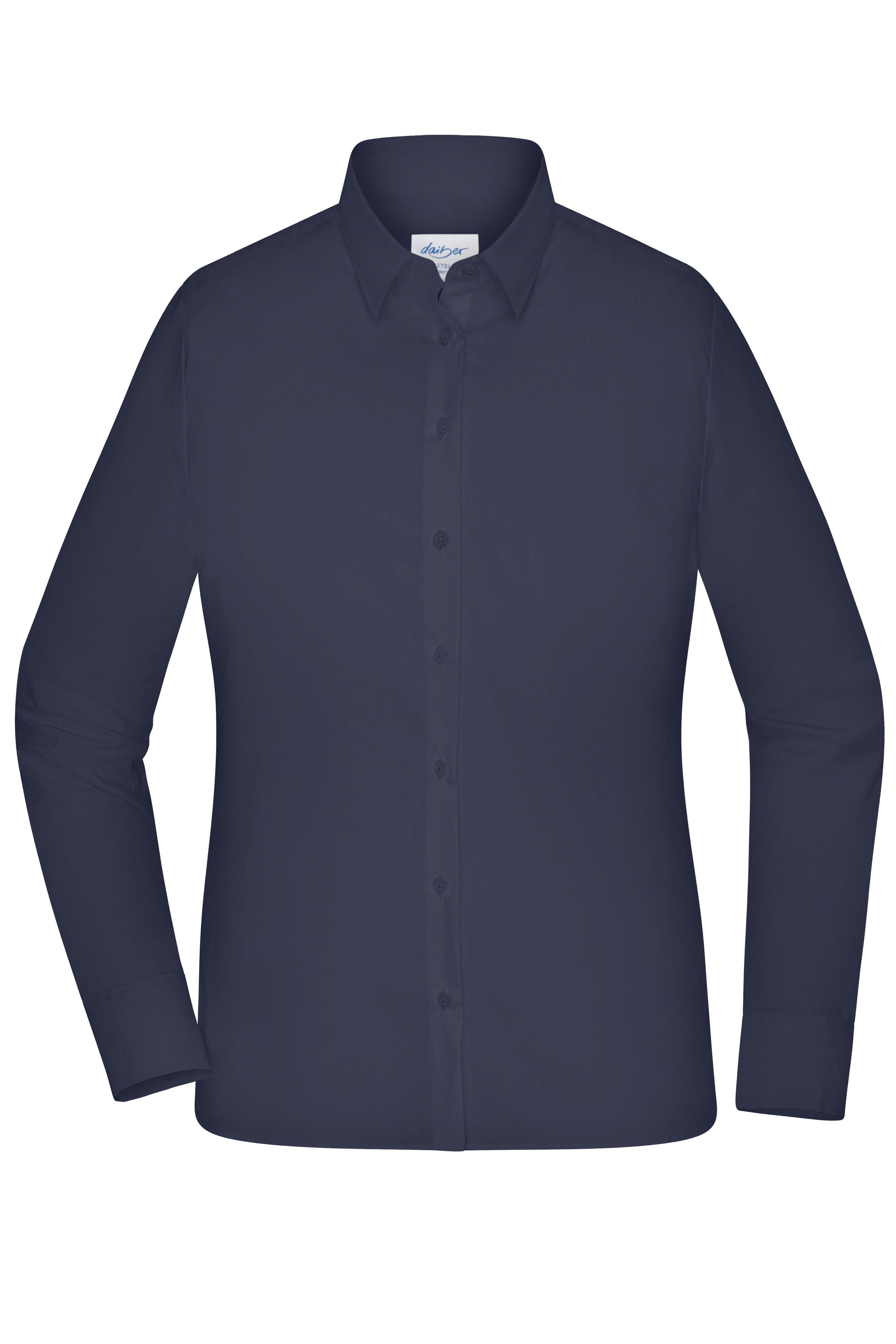 JN1373 - Ladies' Shirt - MODERN FIT - in navy Größe XS von Daiber