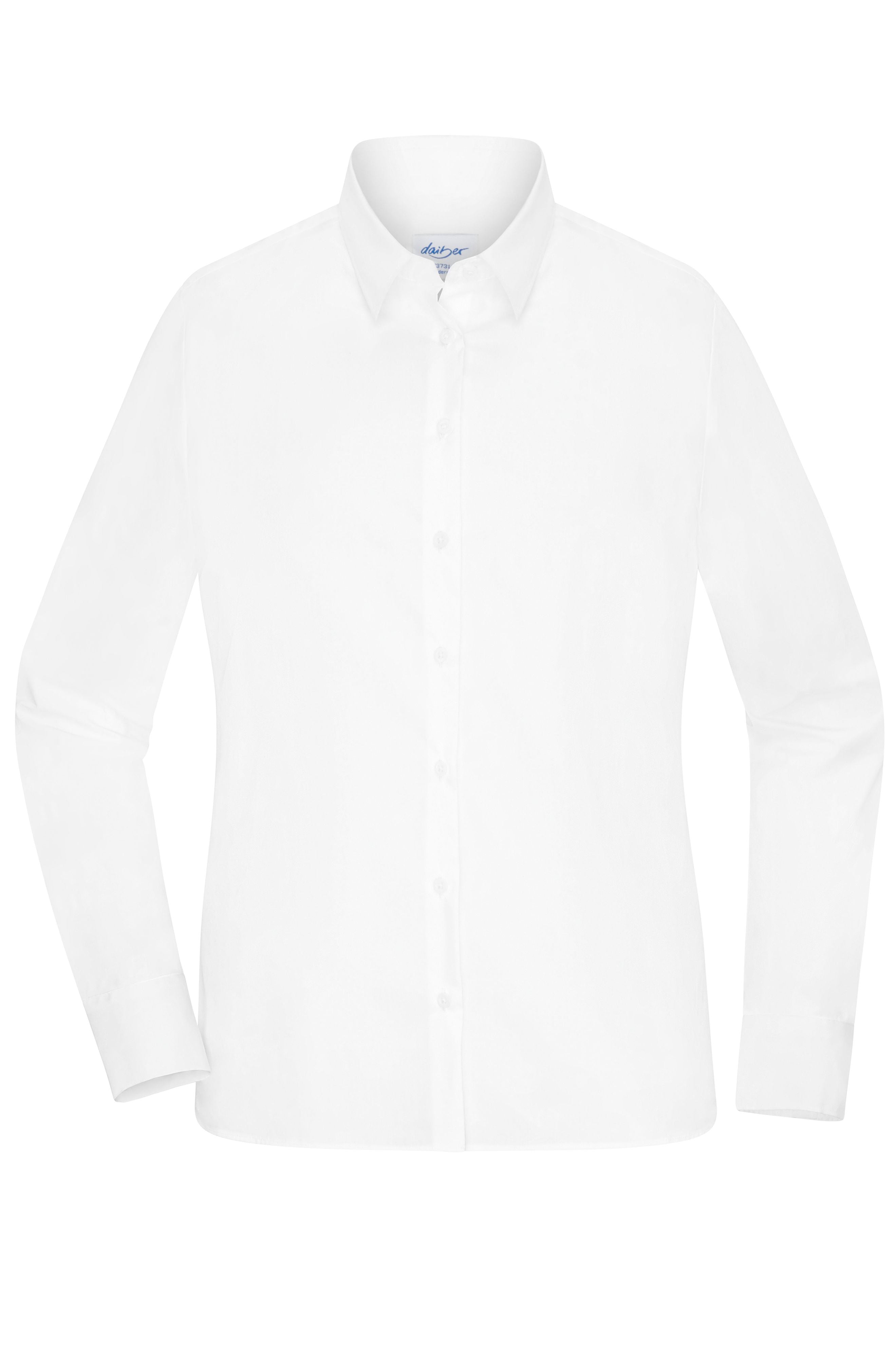 JN1373 - Ladies' Shirt - MODERN FIT - in white Größe XS von Daiber