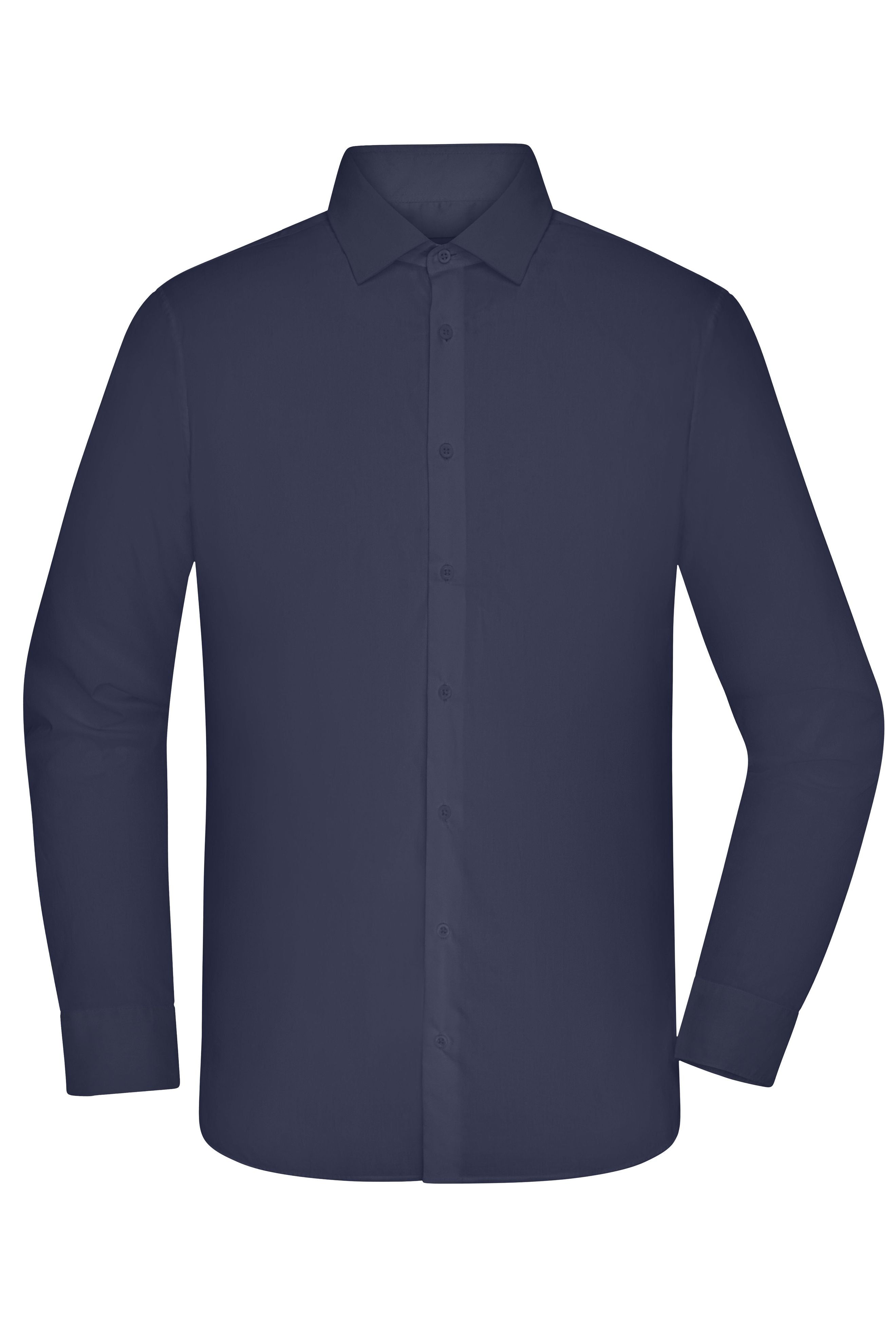 JN1374 - Men's Shirt - MODERN FIT - in navy Größe S von Daiber