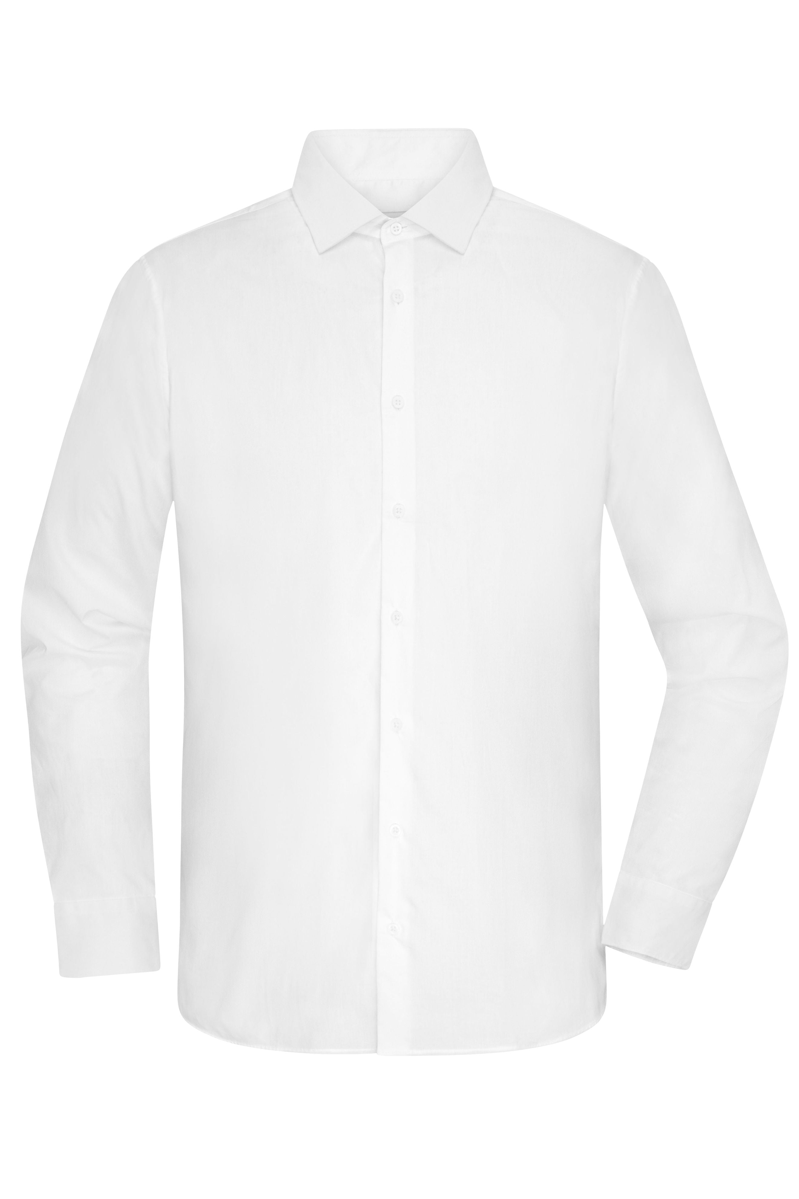 JN1374 - Men's Shirt - MODERN FIT - in white Größe S von Daiber