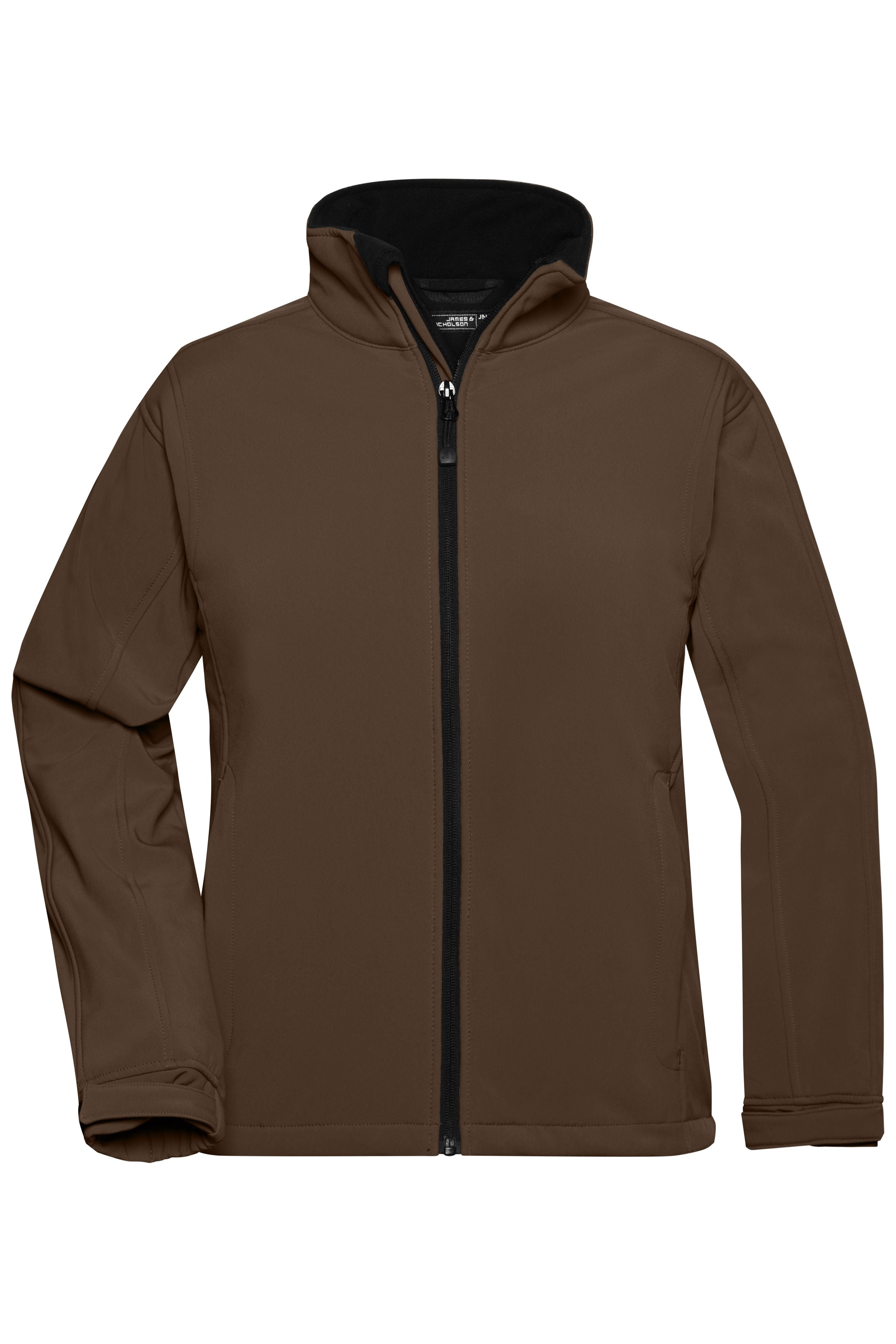 JN137 - Ladies' Softshell Jacket in brown Größe S von Daiber