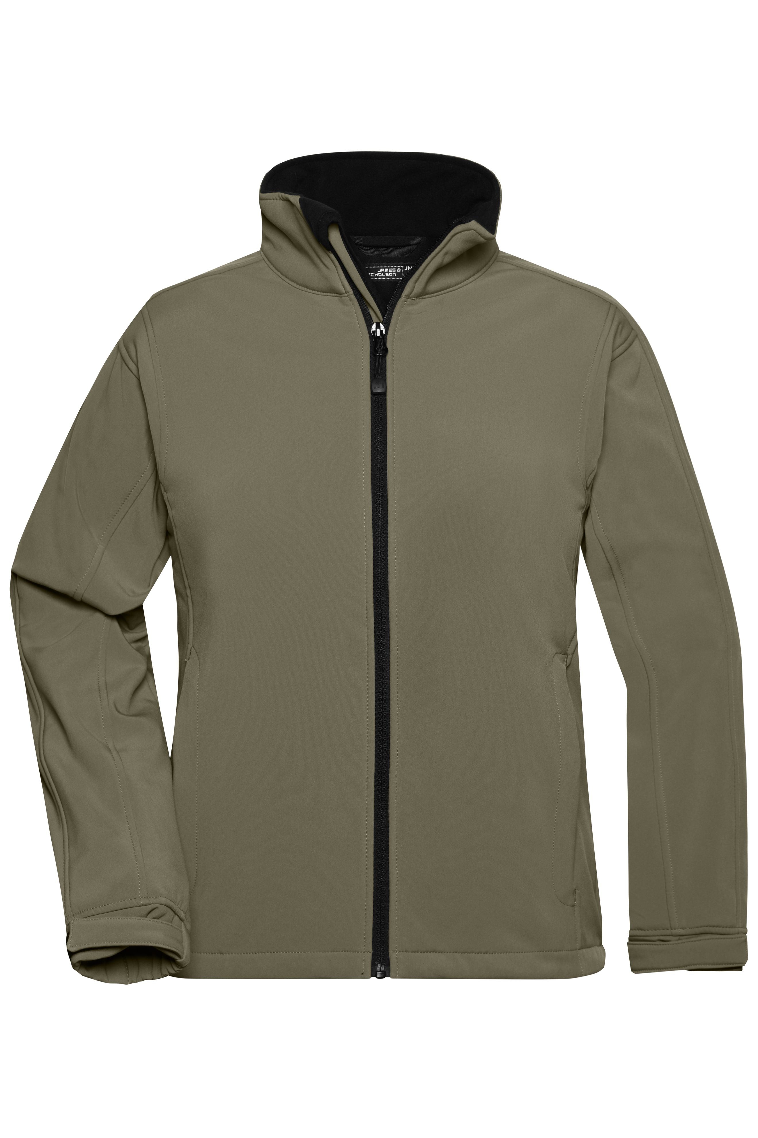 JN137 - Ladies' Softshell Jacket in olive Größe S von Daiber