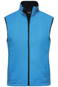 JN138 - Ladies' Softshell Vest in aqua Größe S von Daiber