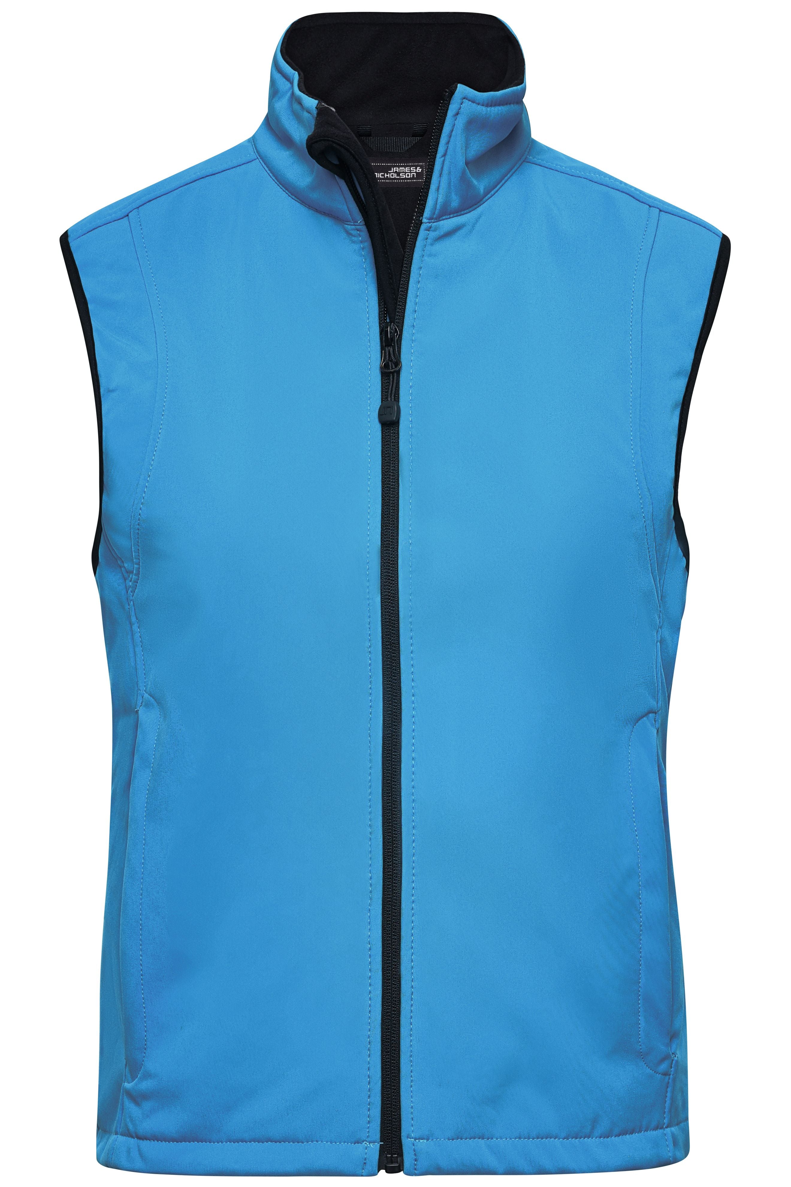 JN138 - Ladies' Softshell Vest in aqua Größe S von Daiber