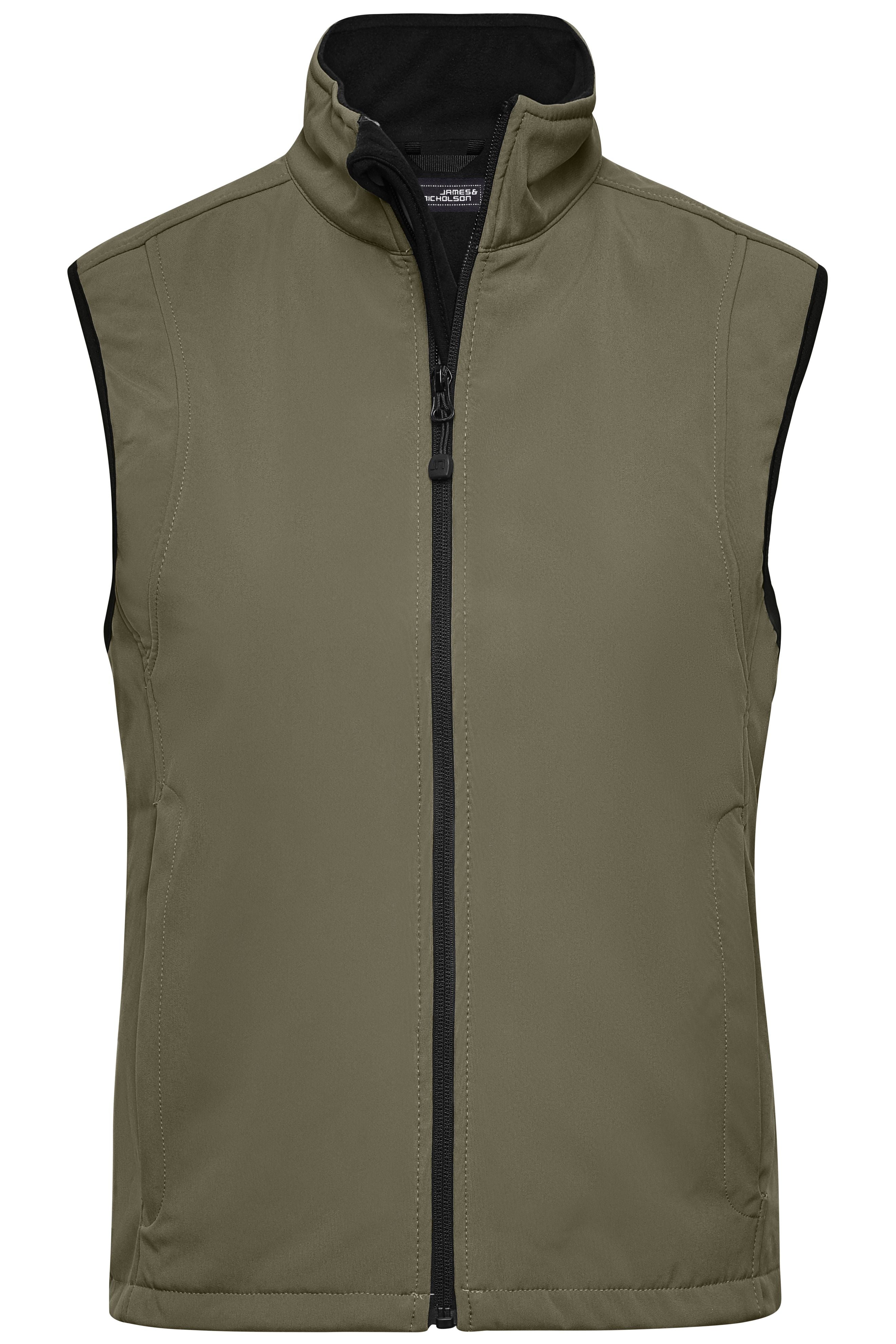 JN138 - Ladies' Softshell Vest in olive Größe S von Daiber