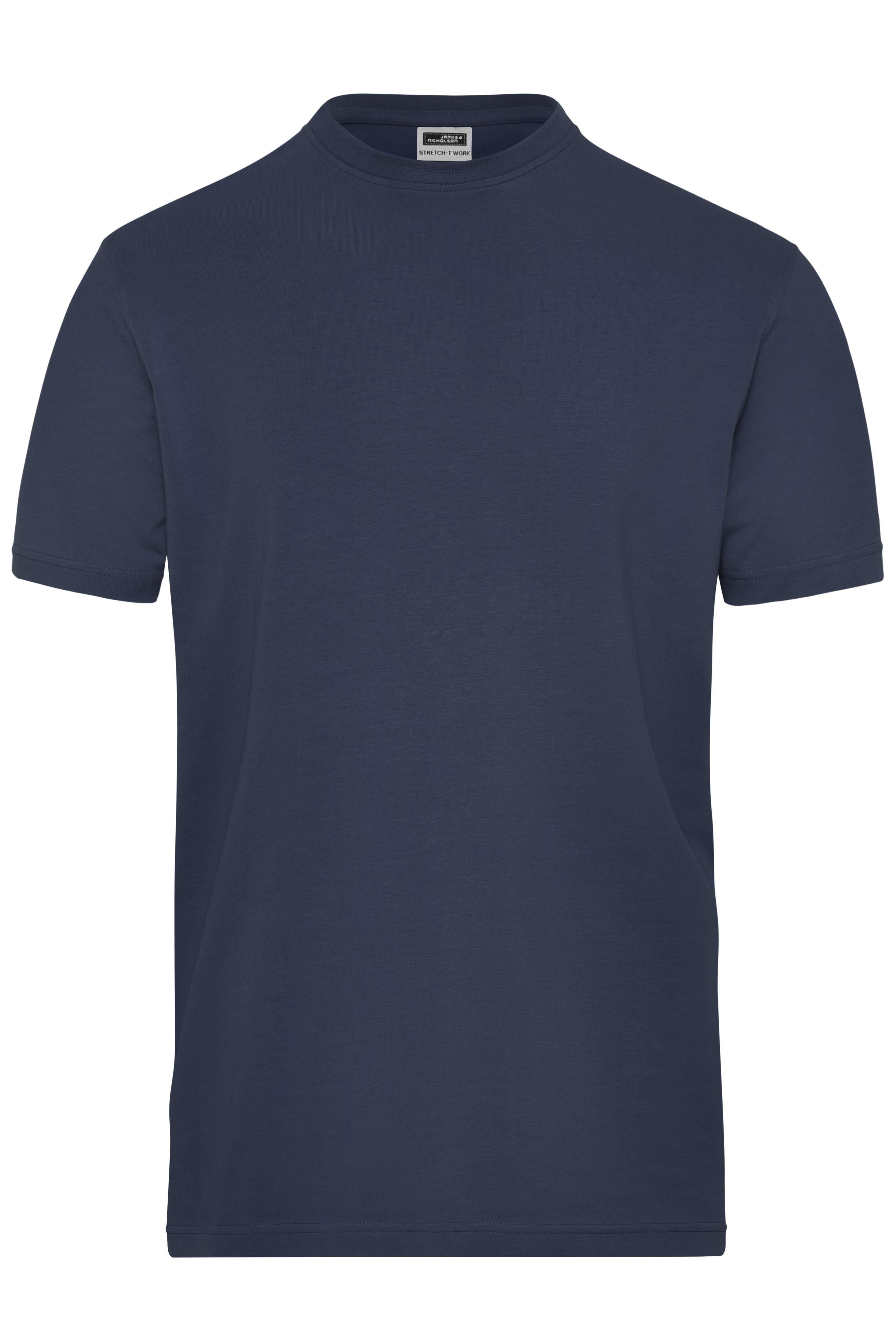 JN1802 - Men's BIO Stretch-T Work - SOLID - in navy Größe XS von Daiber