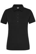 JN1805 - Ladies' BIO Stretch-Polo Work - SOLID - in black Größe XS von Daiber