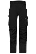 JN1812 - Workwear Stretch-Pants Slim Line in black/black Größe 25 von Daiber
