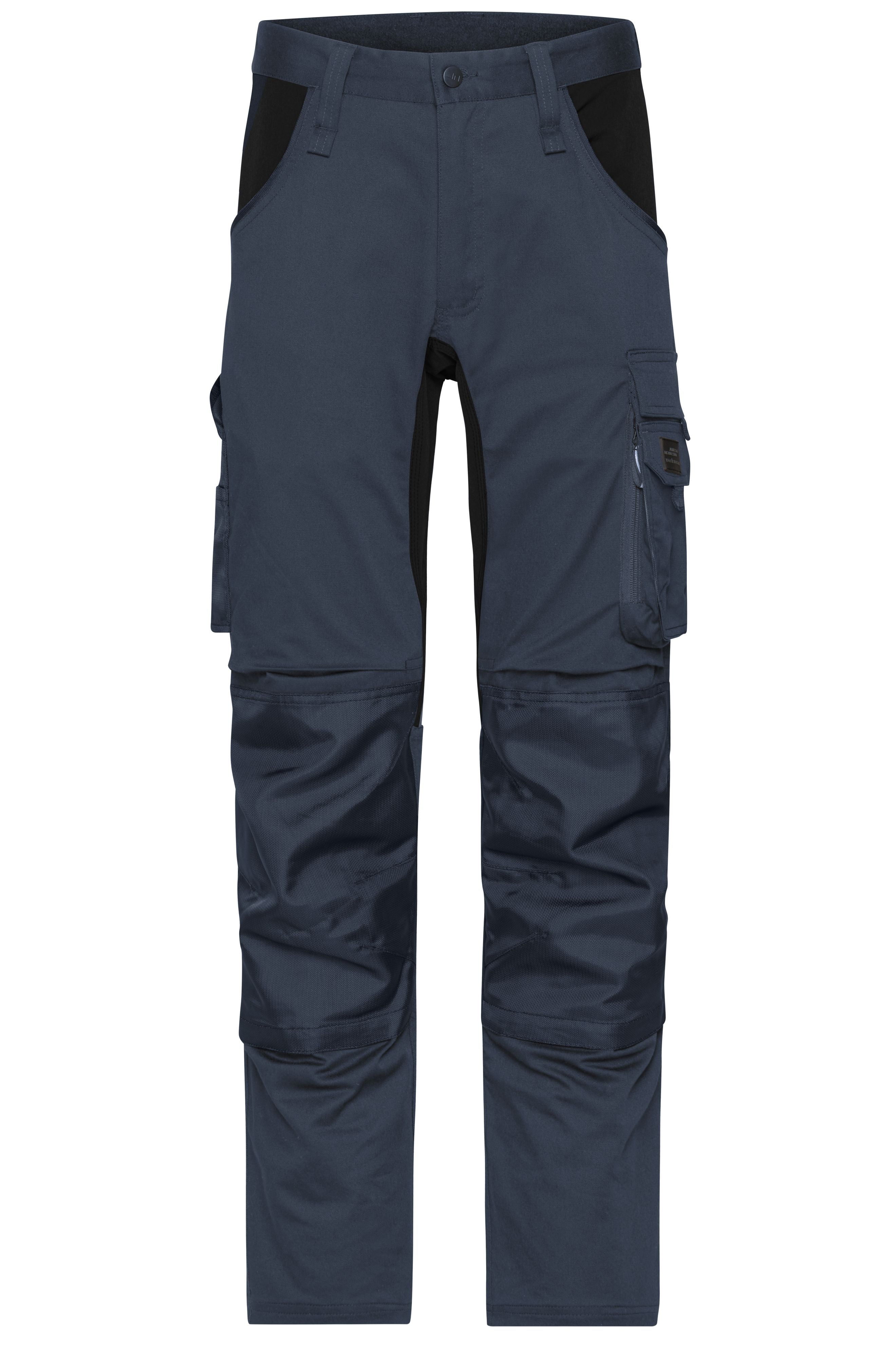 JN1812 - Workwear Stretch-Pants Slim Line in carbon/black Größe 25 von Daiber