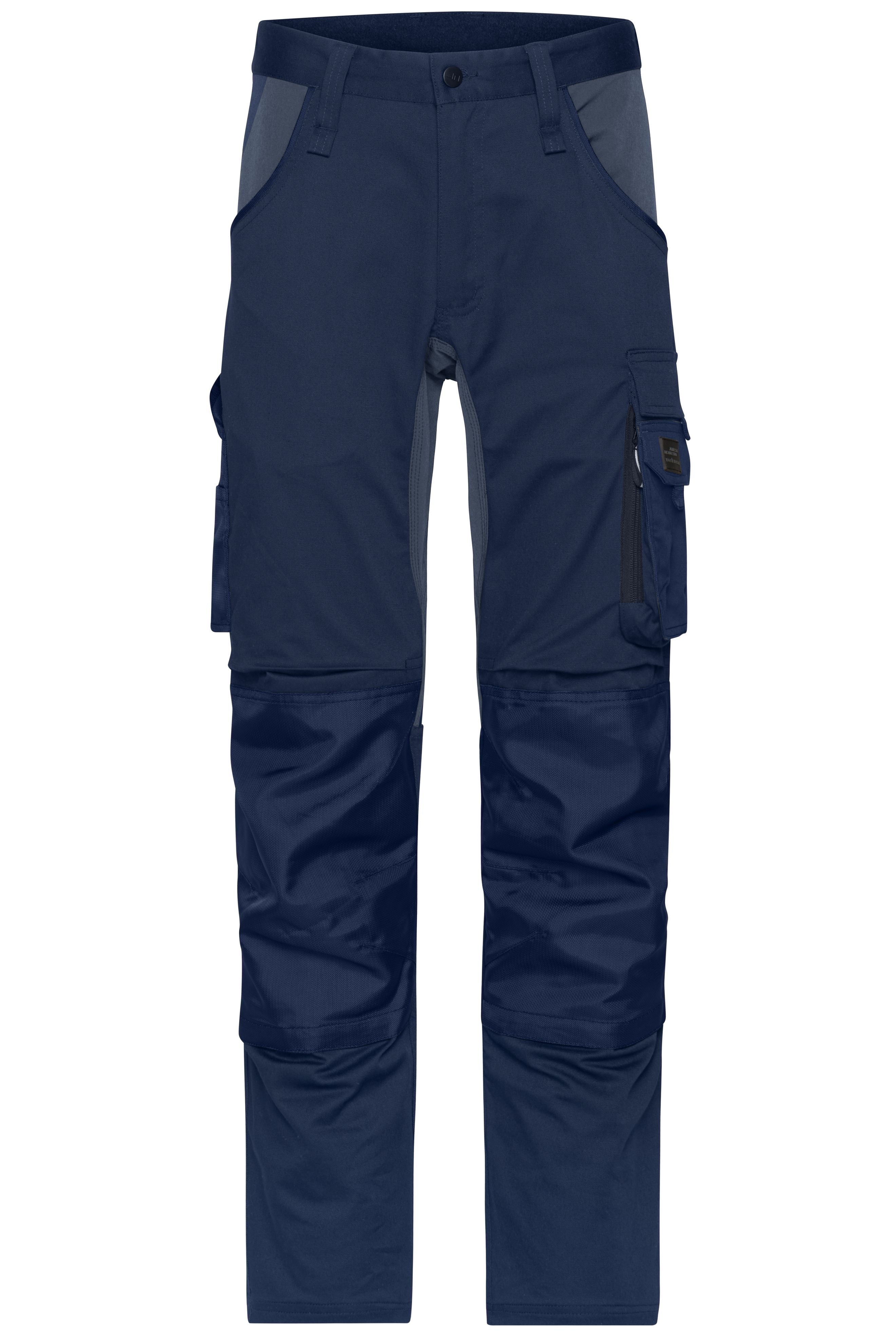 JN1812 - Workwear Stretch-Pants Slim Line in navy/carbon Größe 25 von Daiber
