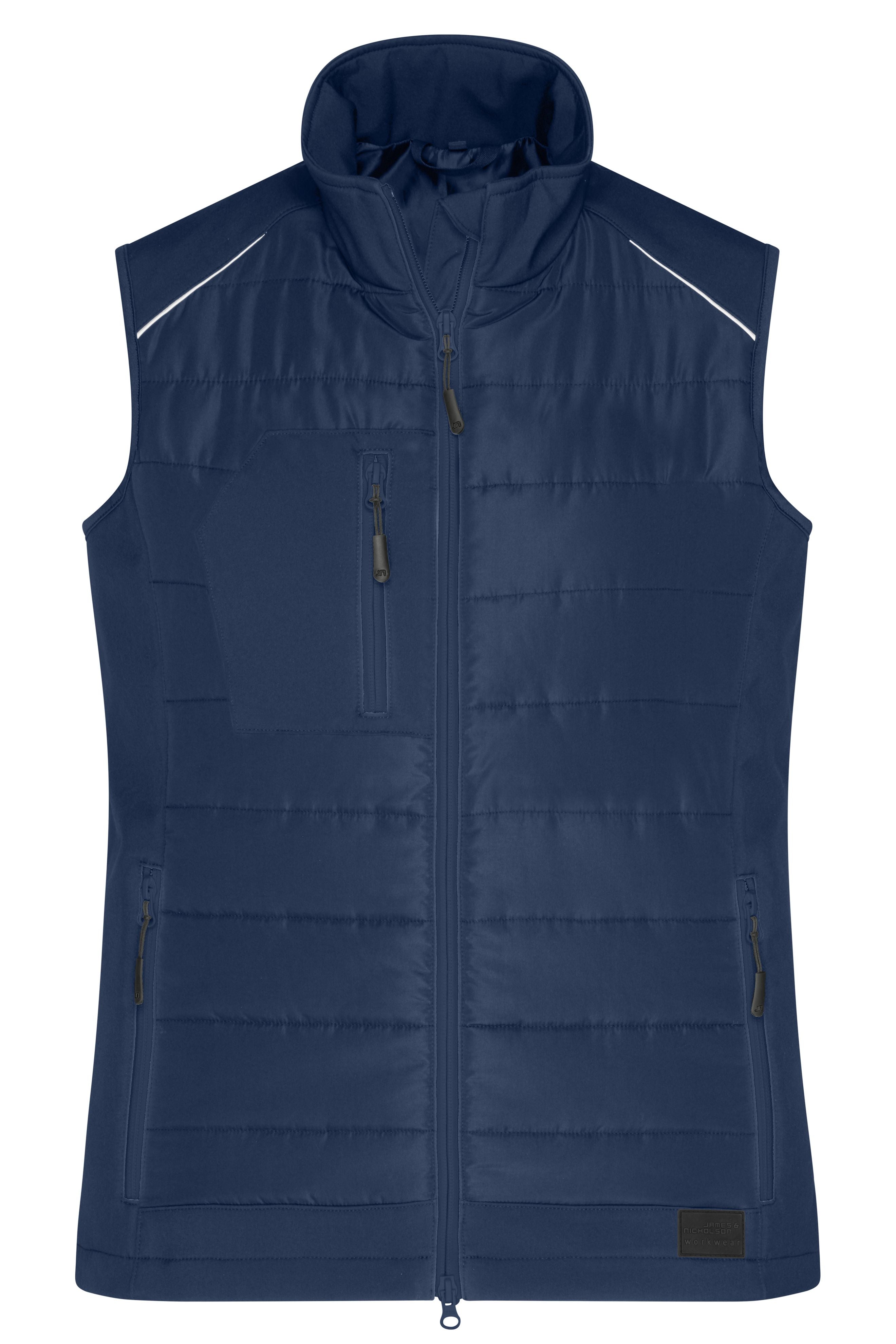 JN1821 - Ladies' Hybrid Vest in navy/navy Größe XS von Daiber