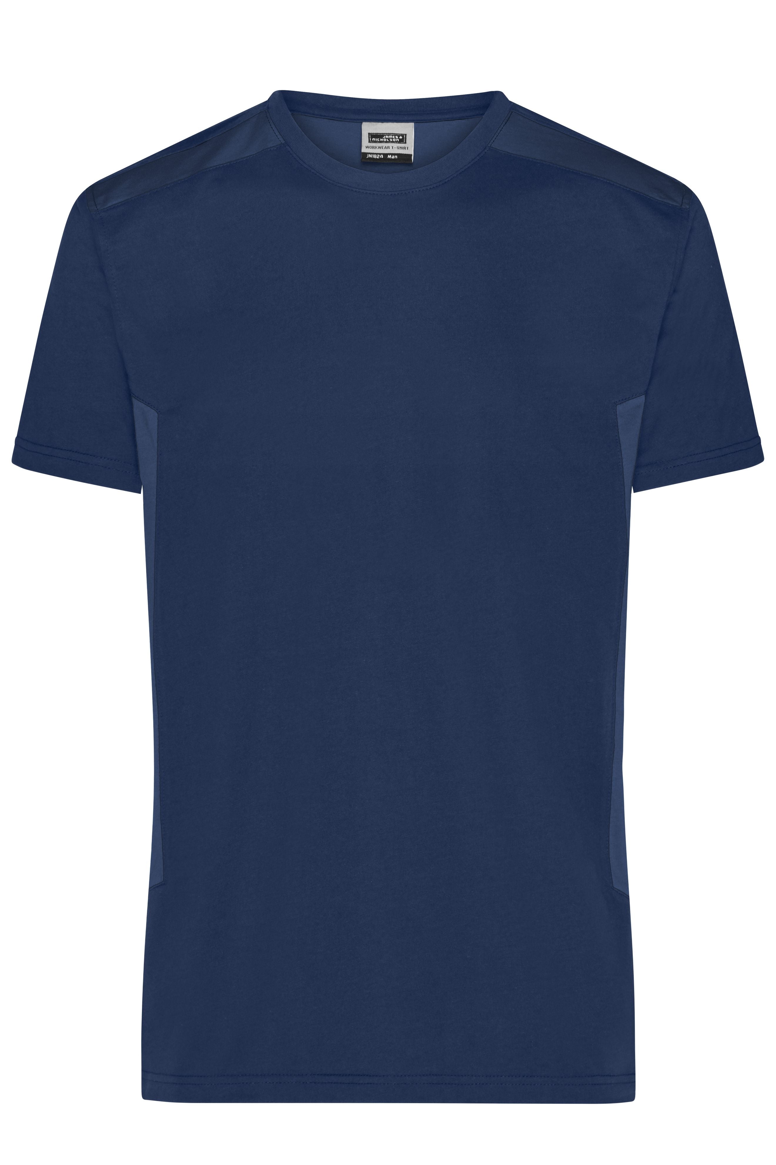 JN1824 - Men's Workwear T-Shirt - STRONG - in navy/navy Größe XS von Daiber