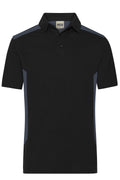 JN1826 - Men's Workwear Polo - STRONG - in black/carbon Größe XS von Daiber
