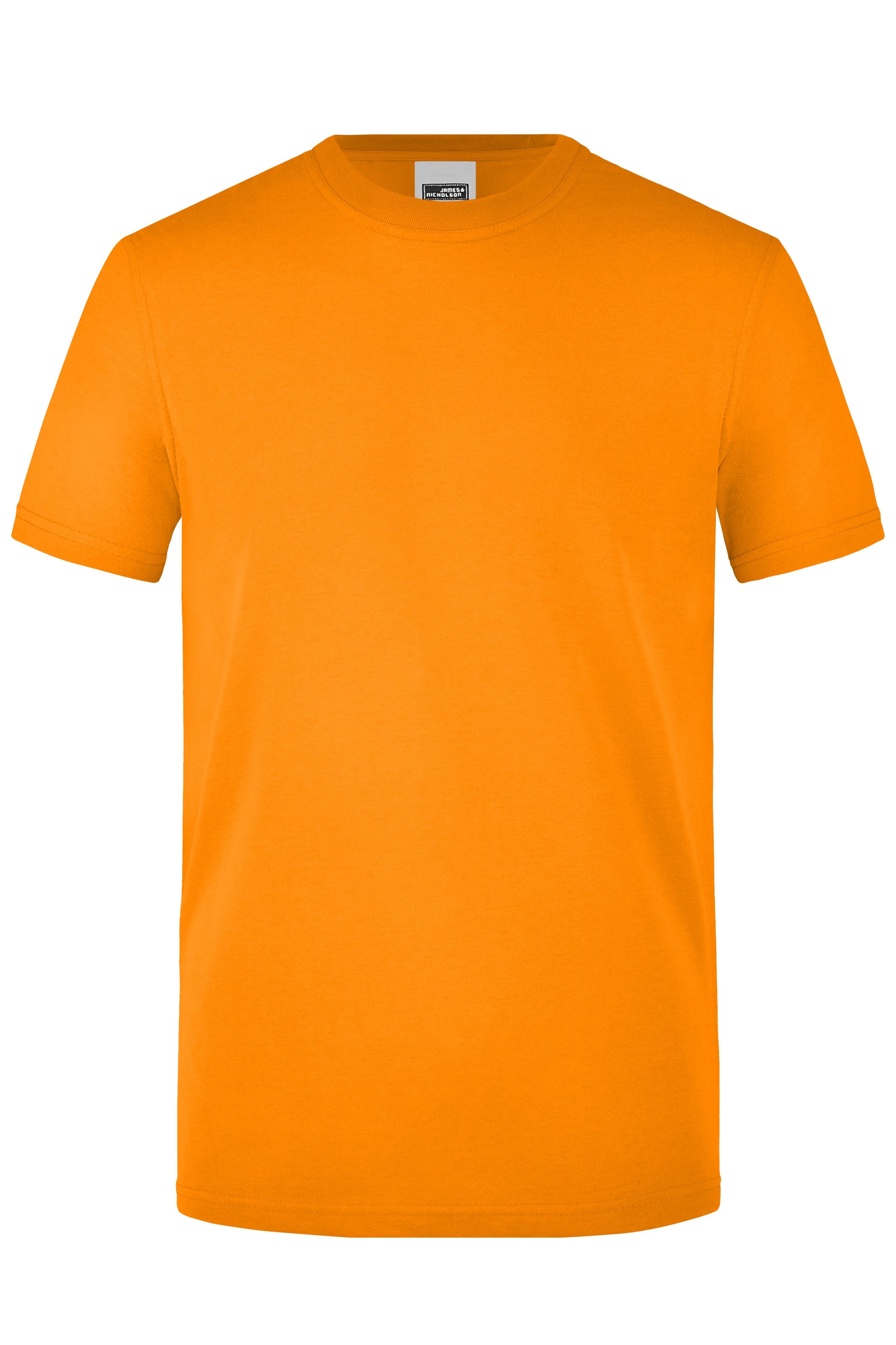 JN1838 - Men's Signal Workwear T-Shirt in neon-orange Größe XS von Daiber
