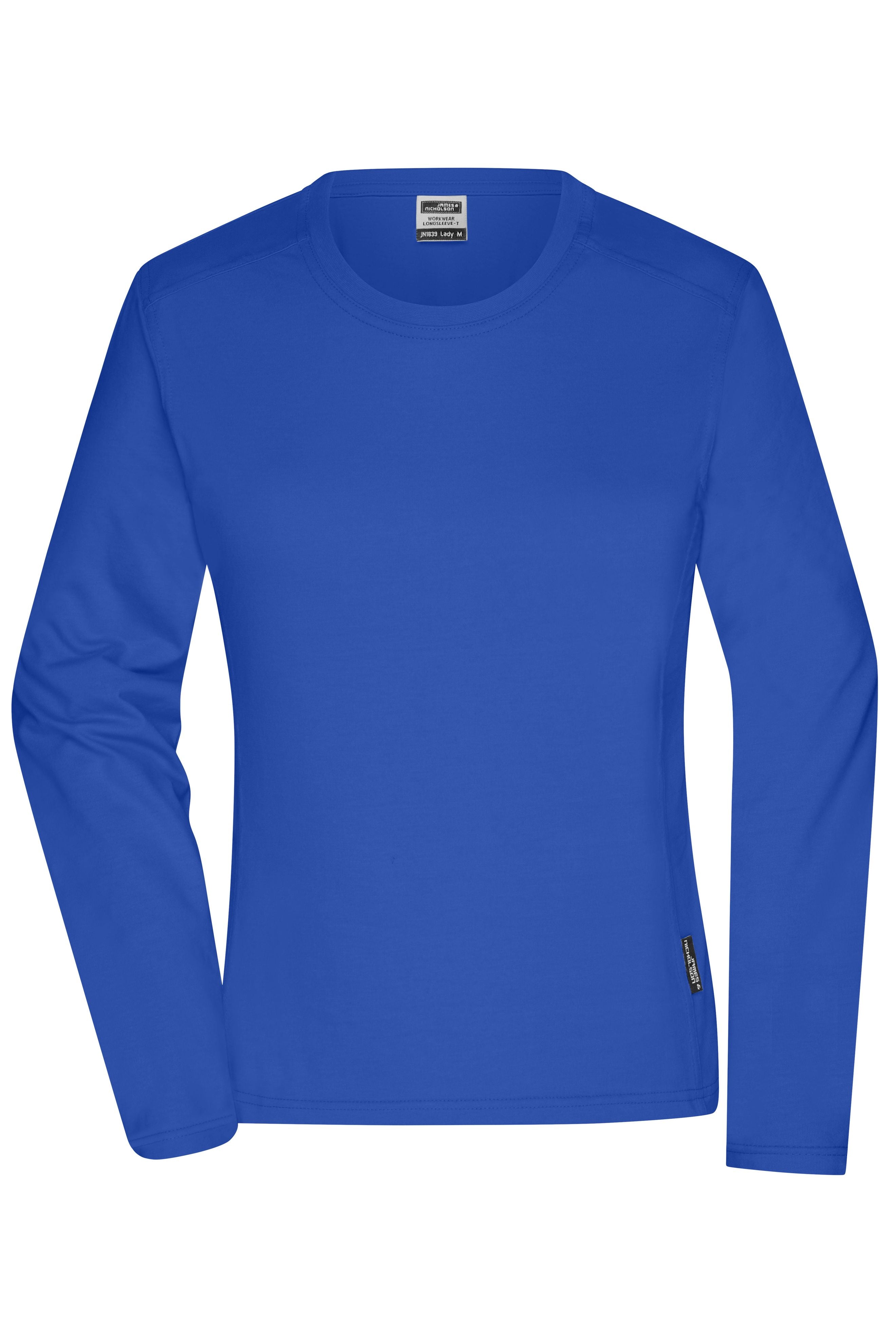 JN1839 - Ladies' Workwear-Longsleeve-T in royal Größe XS von Daiber