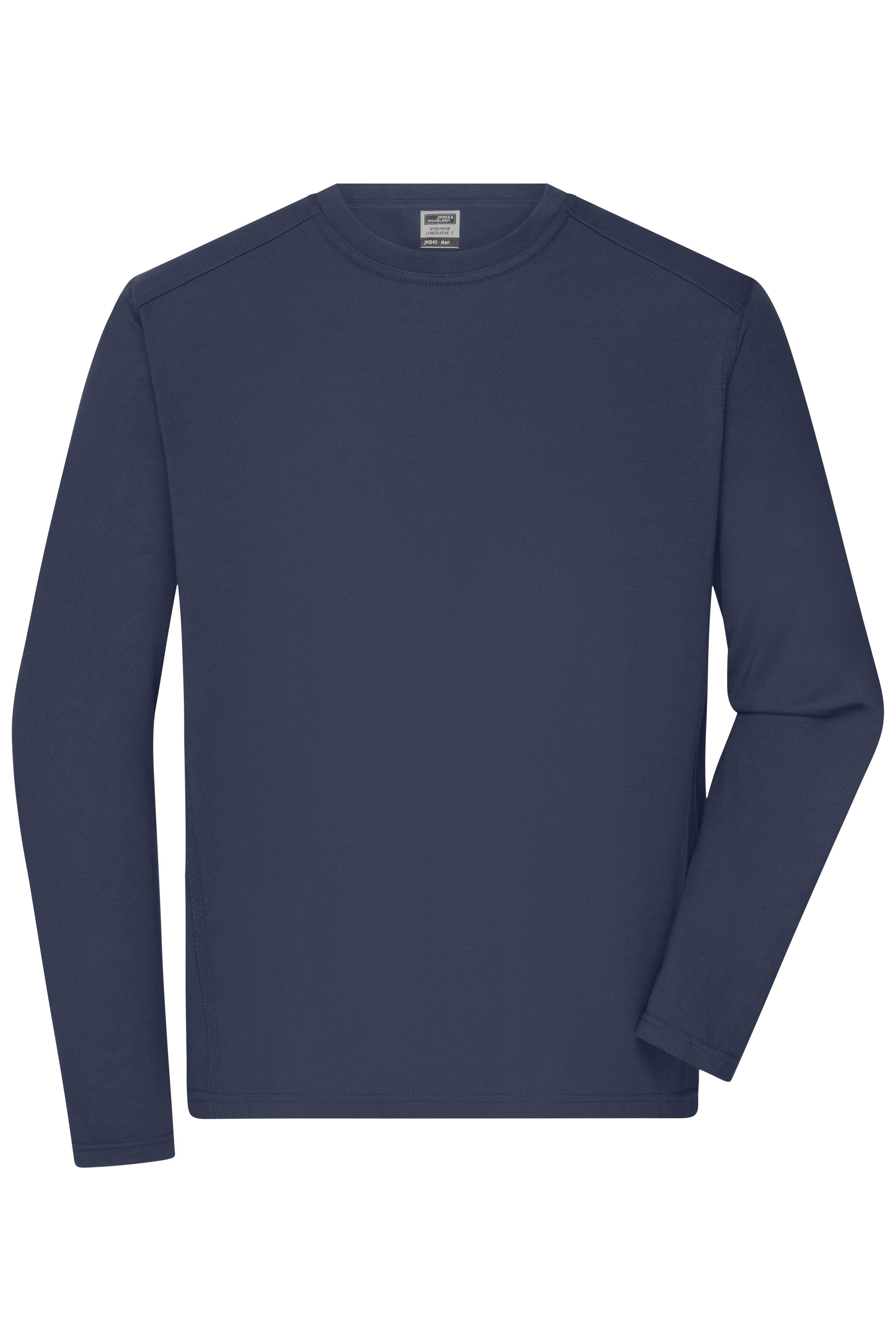 JN1840 - Men's Workwear-Longsleeve-T in navy Größe XS von Daiber