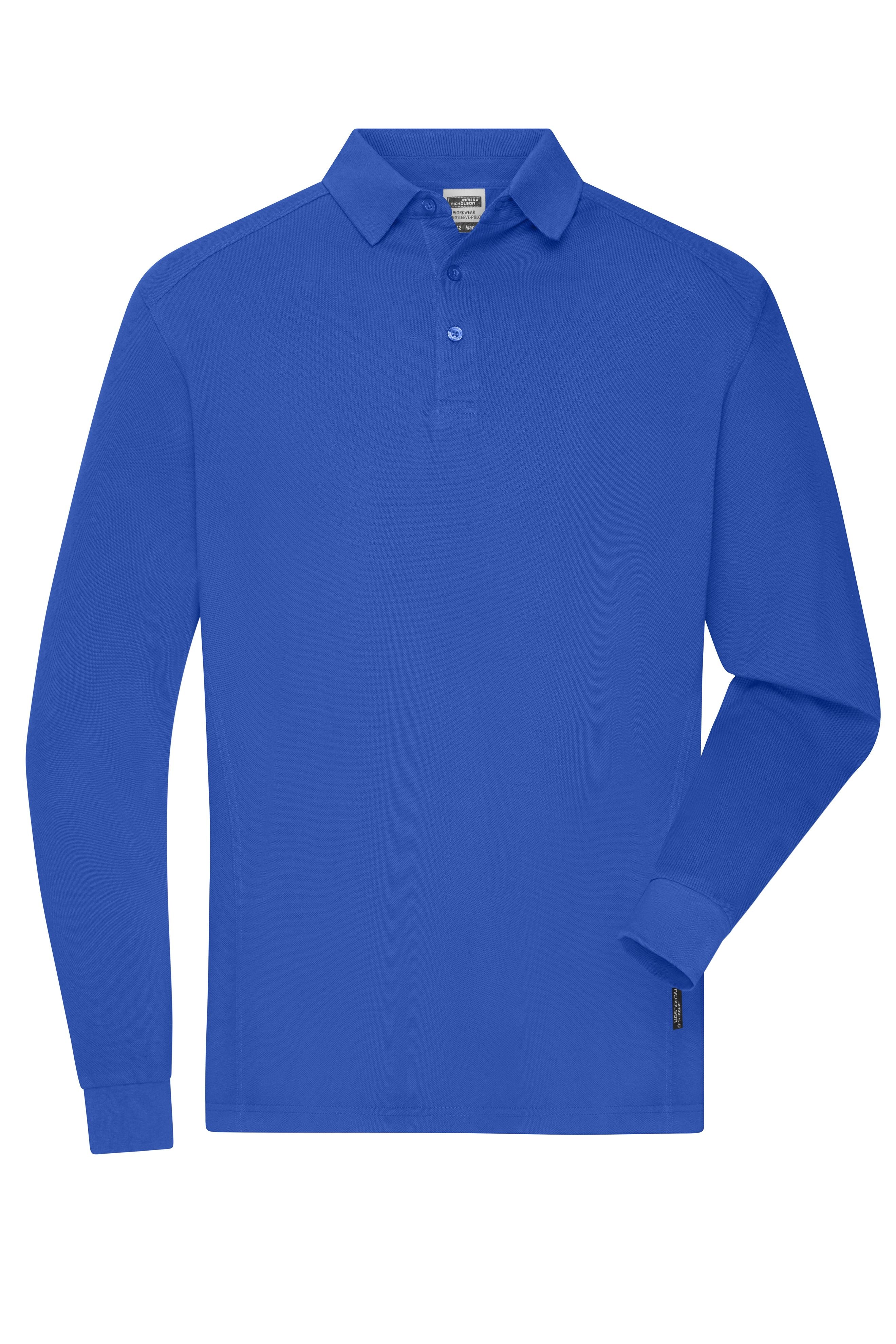 JN1842 - Men's Workwear-Longsleeve Polo in royal Größe XS von Daiber