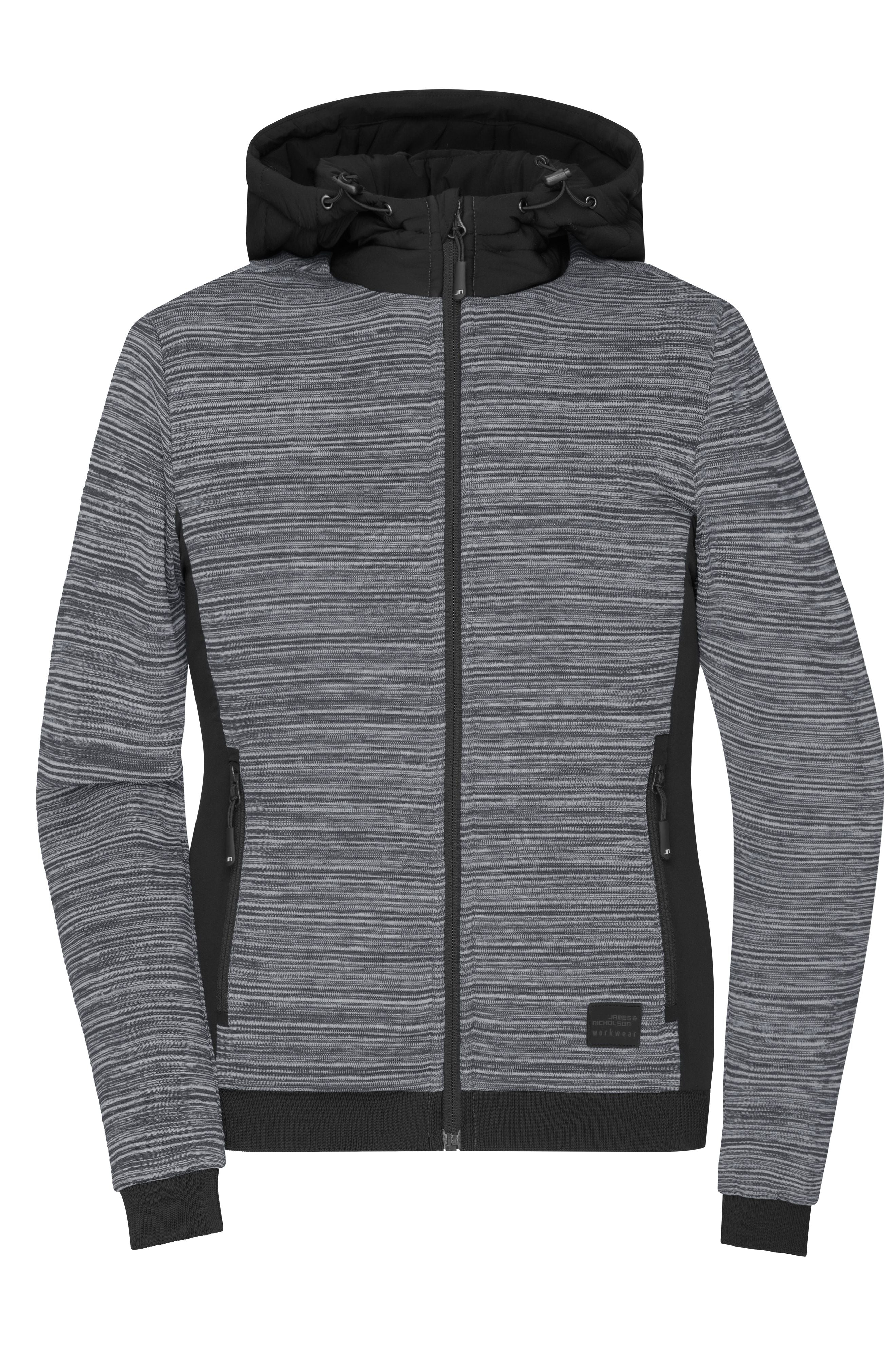 Ladies' Padded Hybrid Jacket