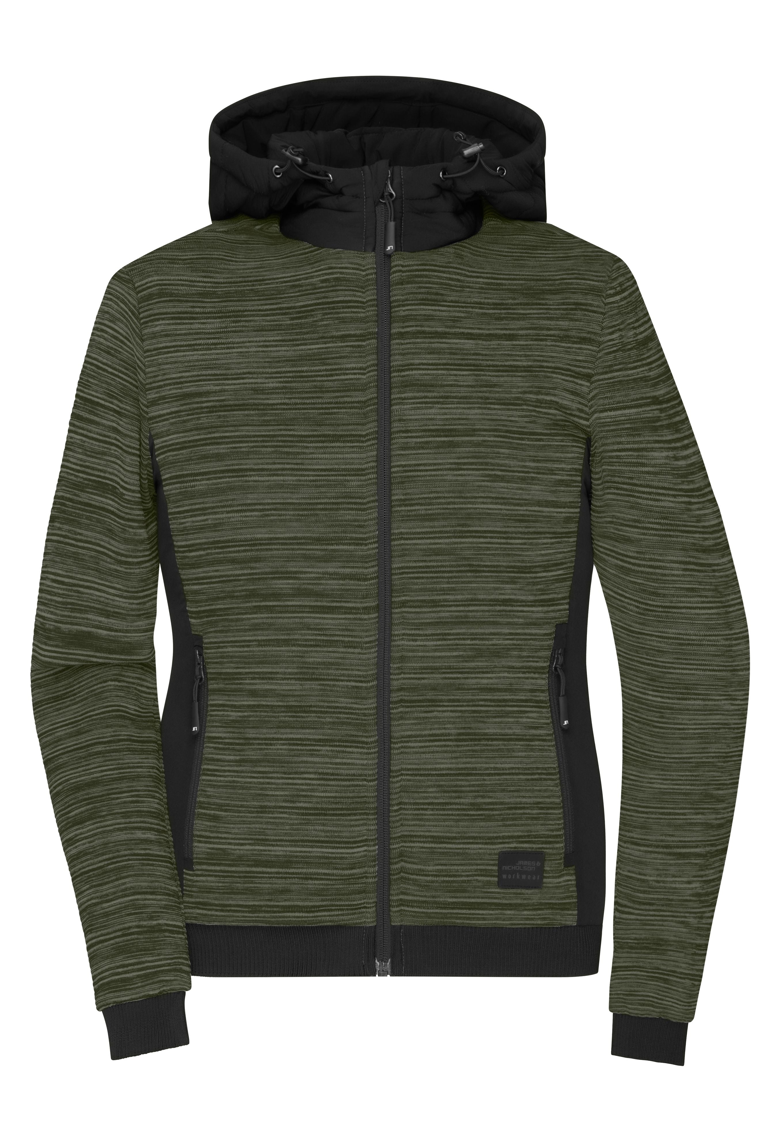 Ladies' Padded Hybrid Jacket