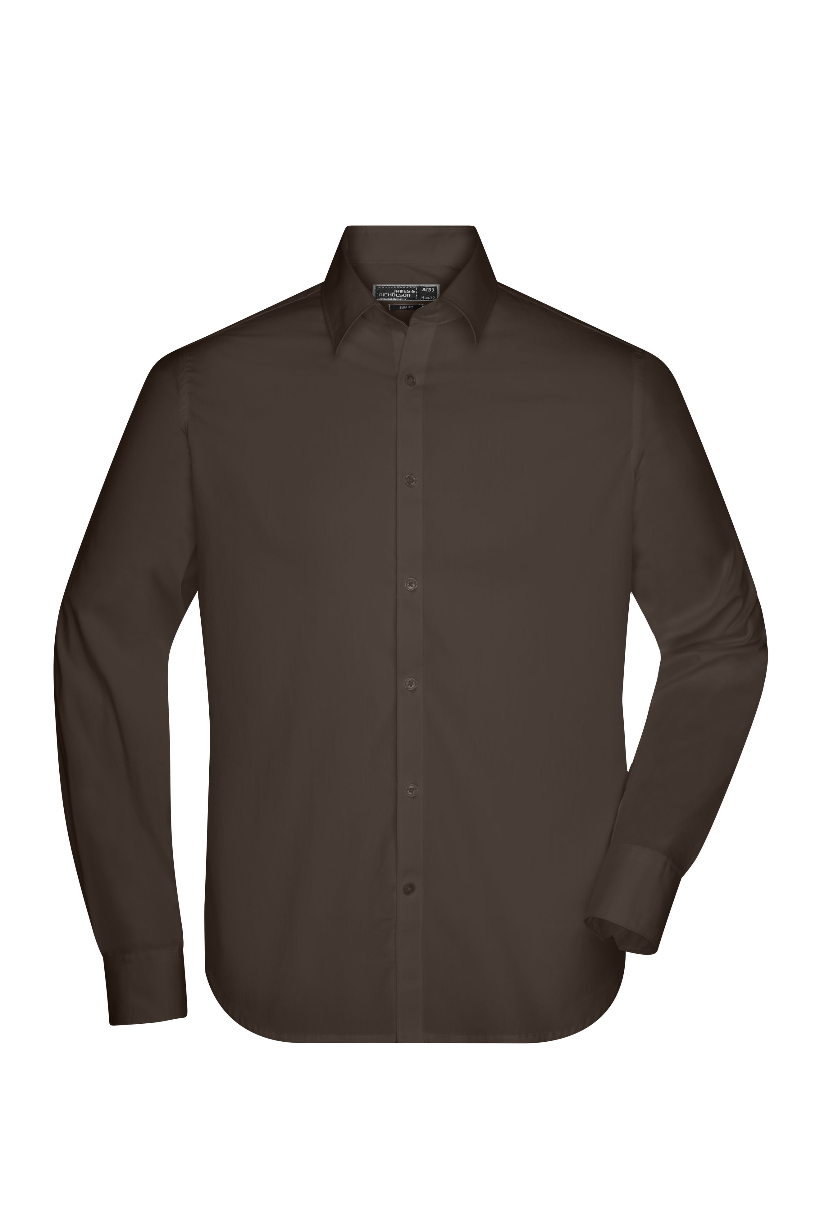 Men's Shirt Slim Fit Long