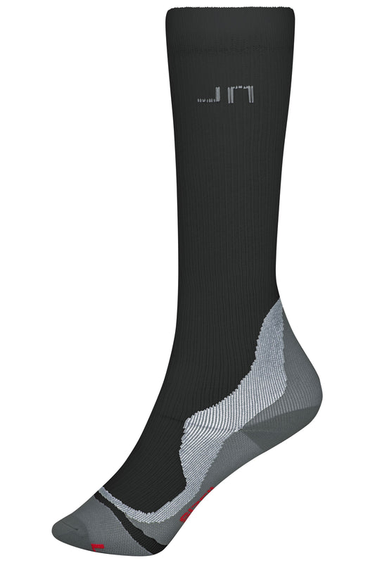 JN208 - Compression Socks in black Größe I von Daiber
