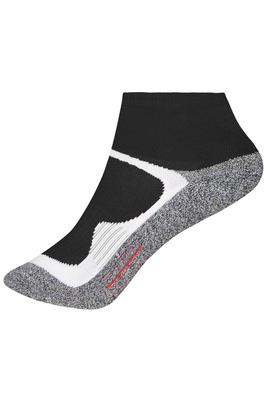 JN210 - Sport Socks Short in black Größe 35-38 von Daiber