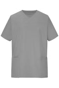 JN3104 - Men's Stretch-Kasack in mid-grey Größe XS von Daiber
