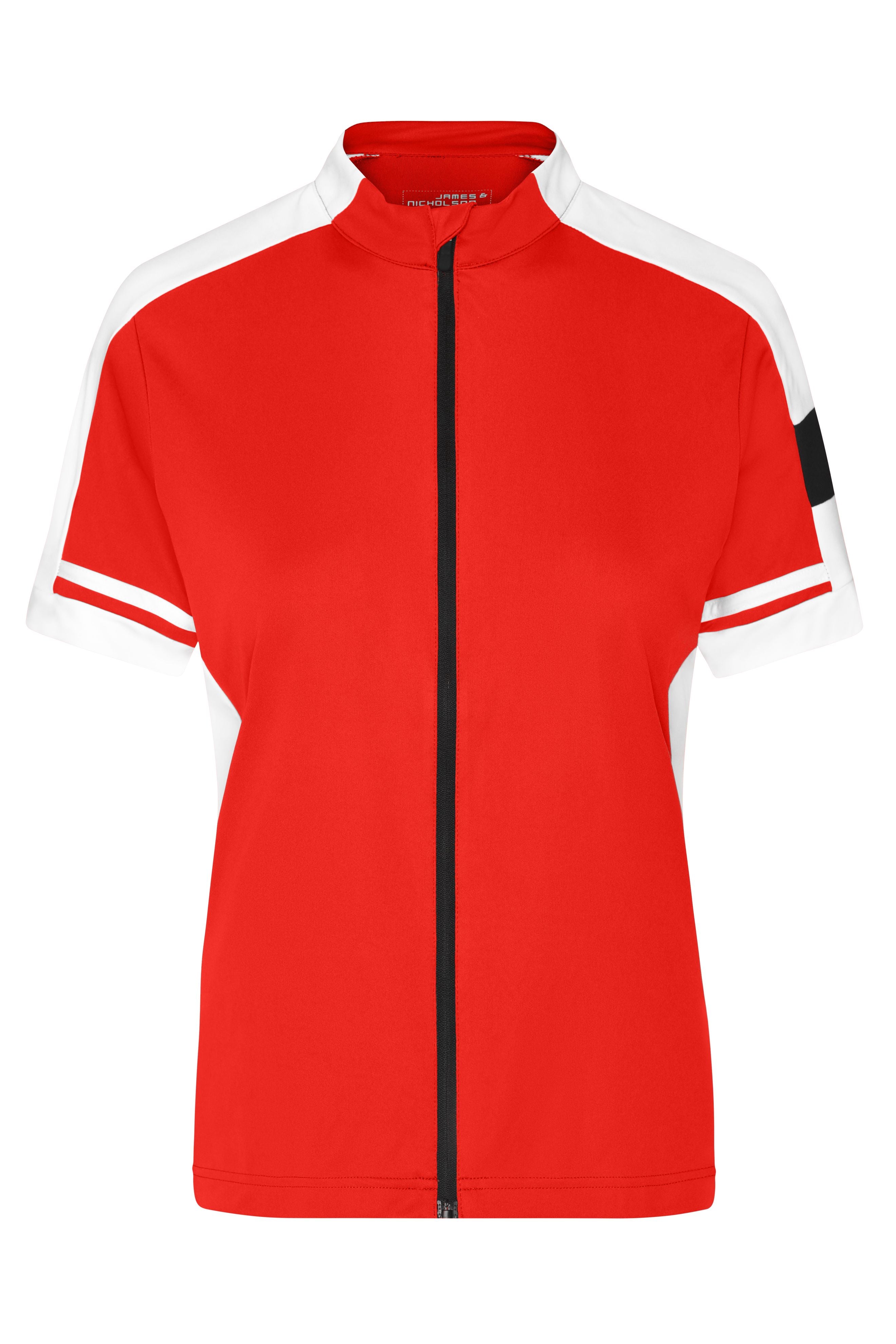 JN453 - Ladies' Bike-T Full Zip in red Größe S von Daiber