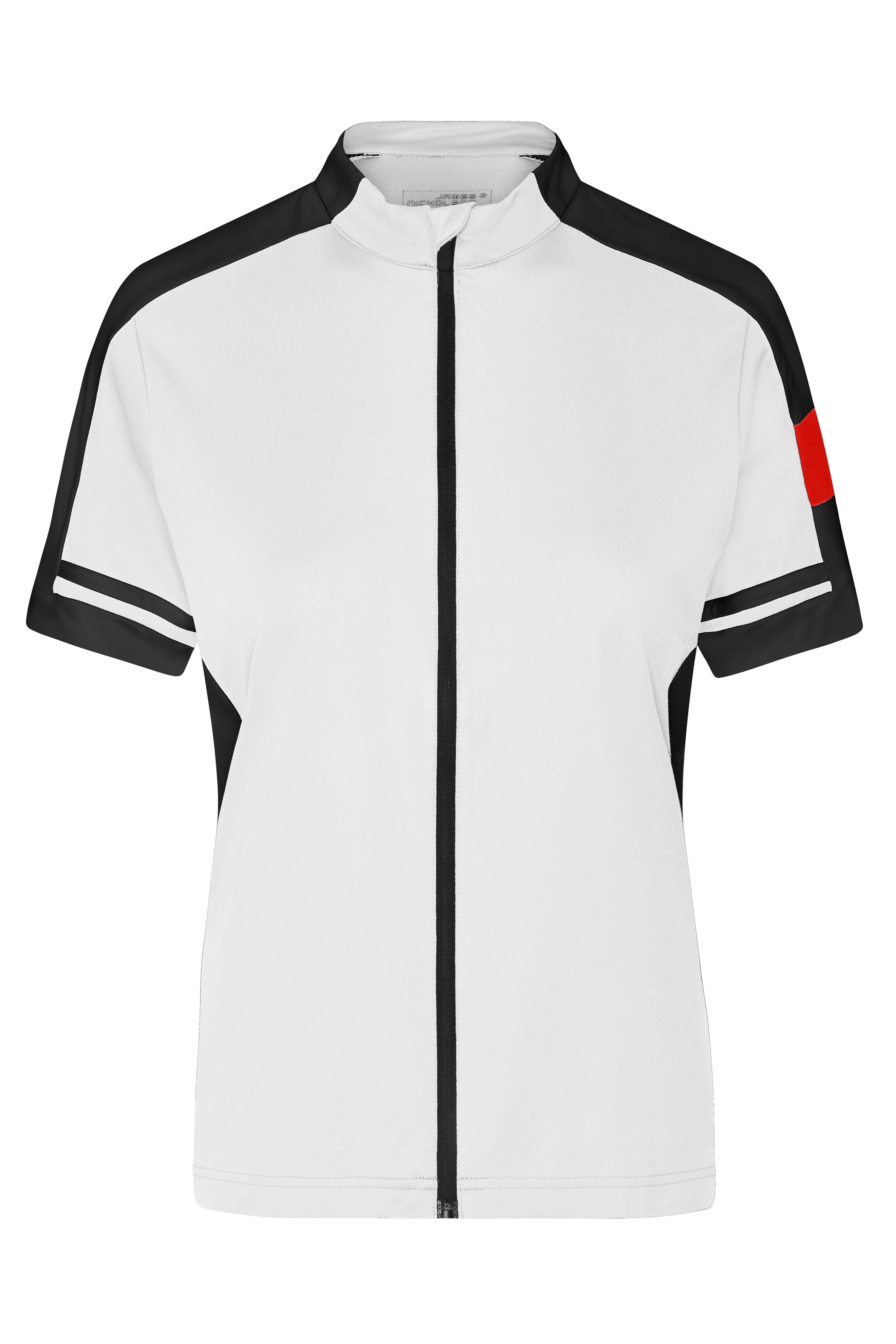 JN453 - Ladies' Bike-T Full Zip in white Größe S von Daiber